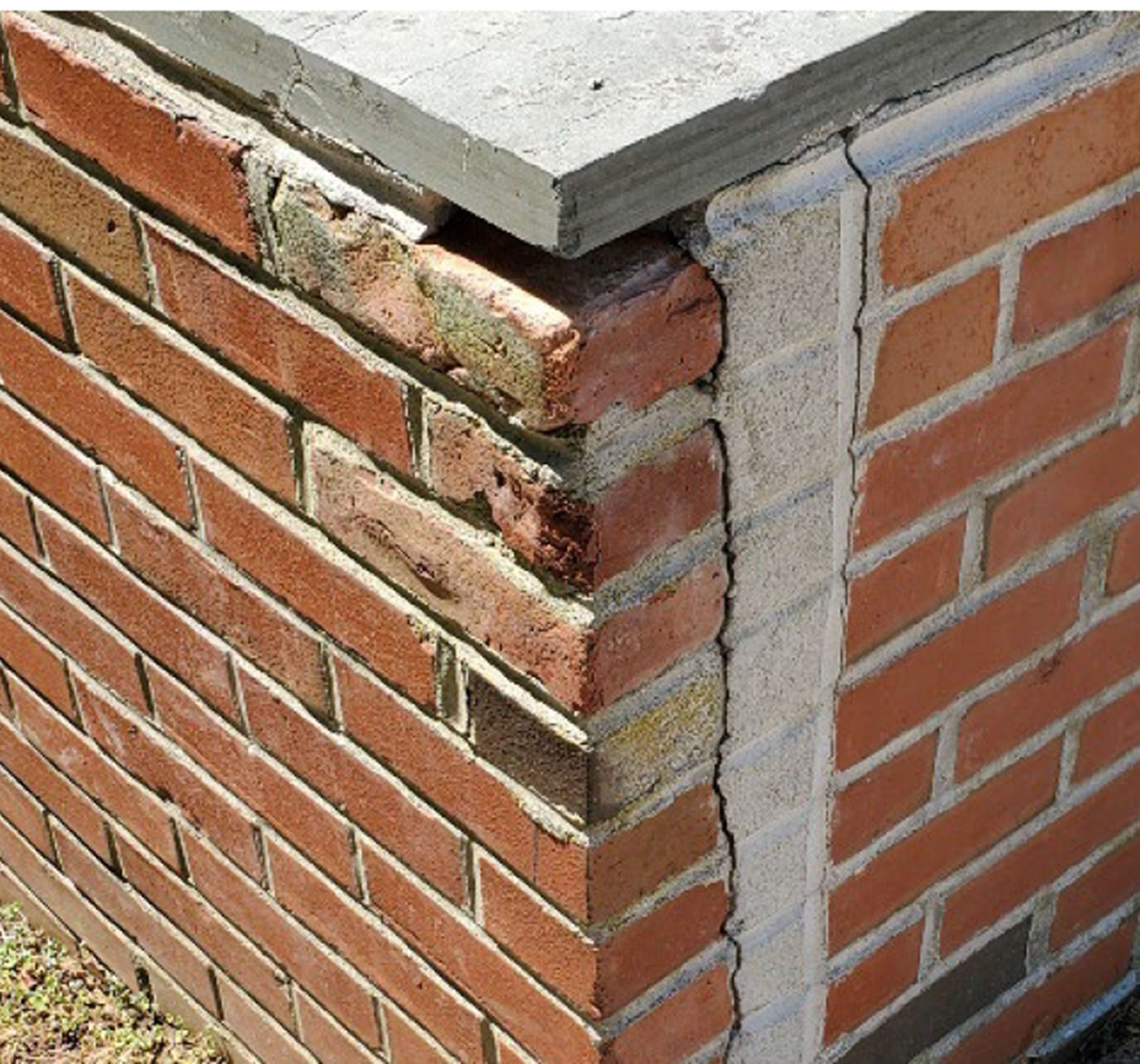A presentation made by district architect Saverio Belfiore at the Sag Harbor Schools Board of Education meeting on Monday night included photos of repairs that need to be made to several buildings as part of a $955,000 masonry project to be completed this summer that will be paid for by money from the district's repair reserve funds.