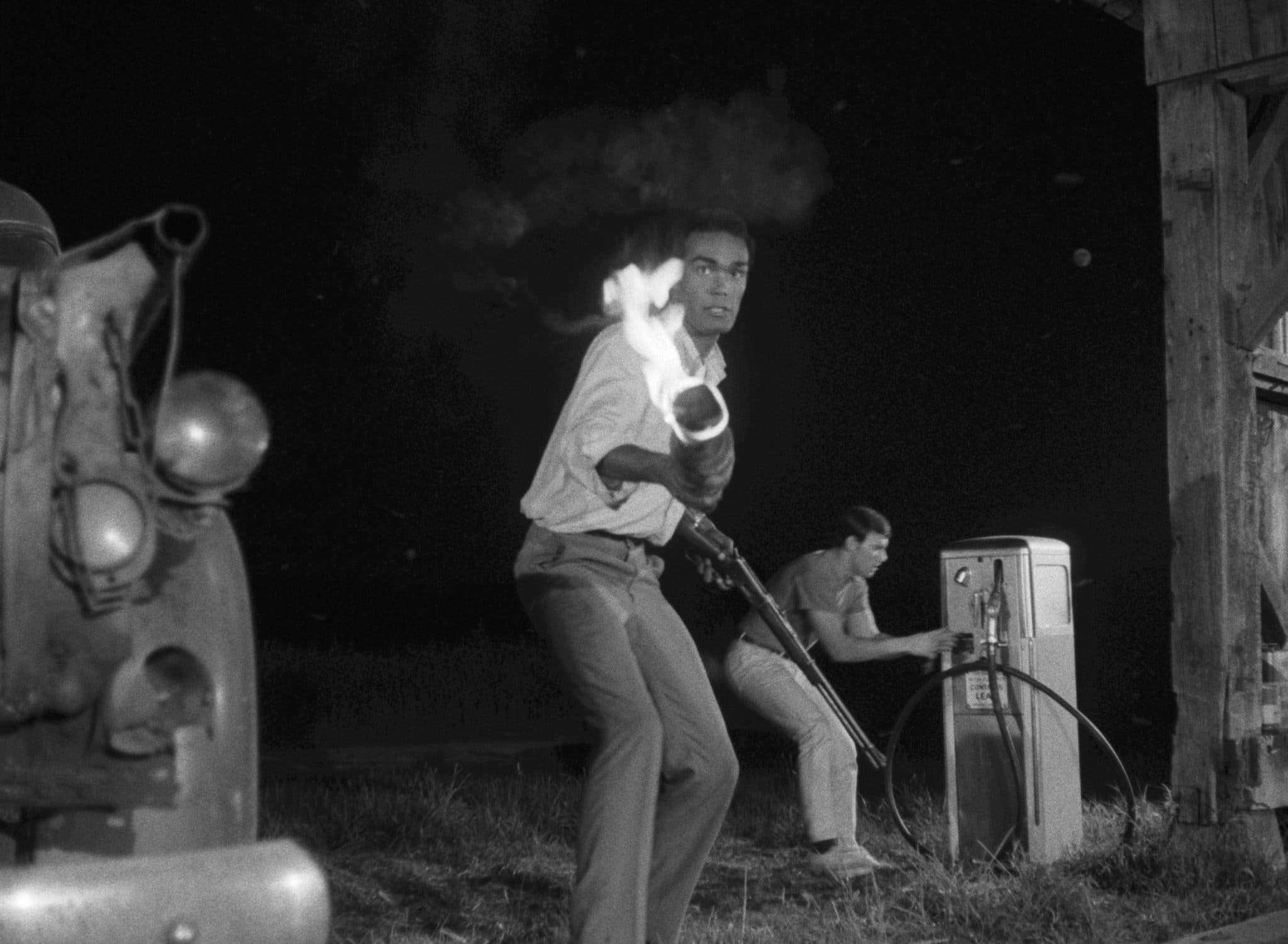 A scene from George Romero’s 1968 film “Night of the Living Dead.”