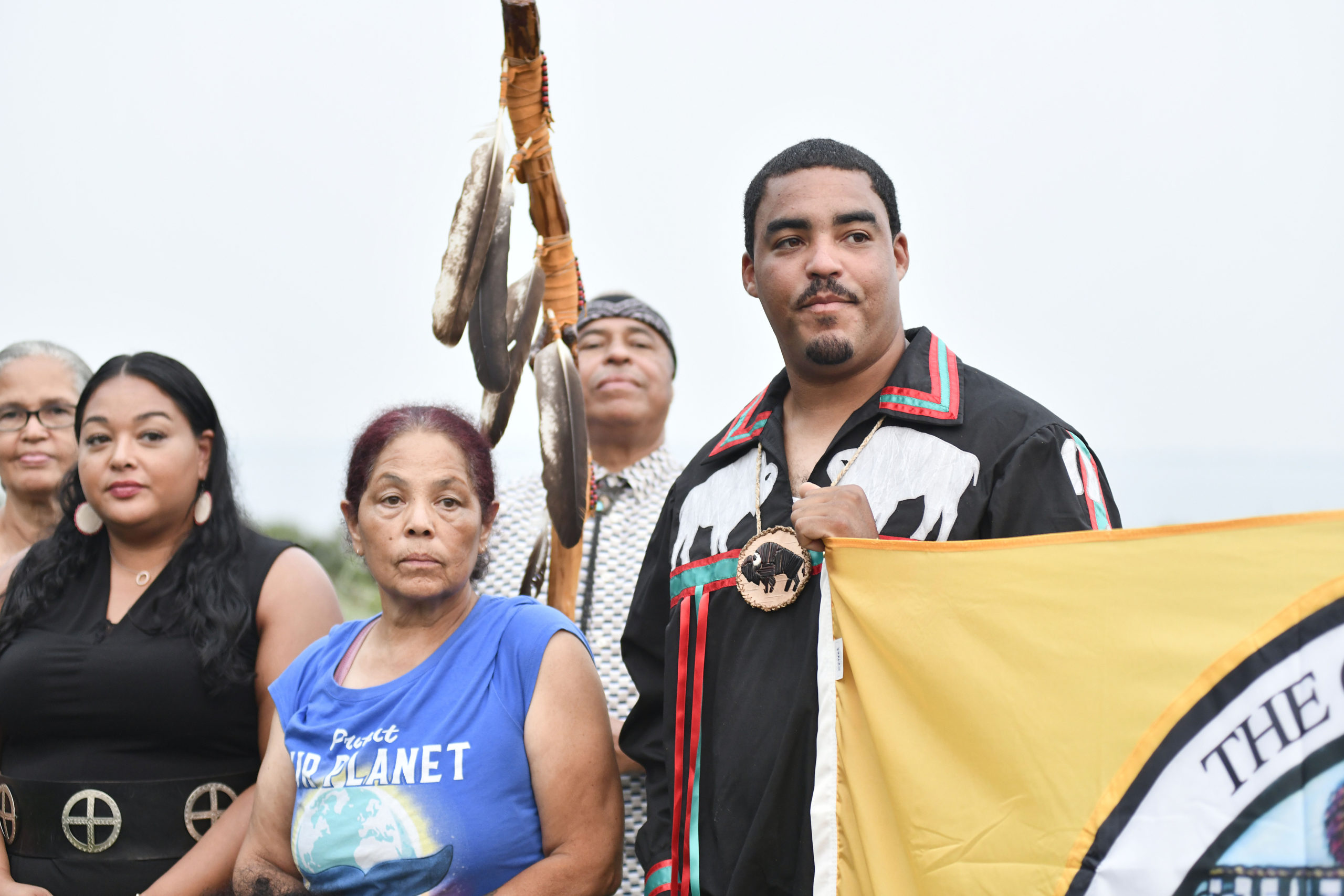 Members of the Shinnecock Graves Protection Warrior Society have announced the creation of the Niamuck Land Trust, a nonprofit organization designed to help acquire and protect burial grounds and other sites that are culturally significant to the Shinnecock Nation and neighboring indigenous communities.  DANA SHAW