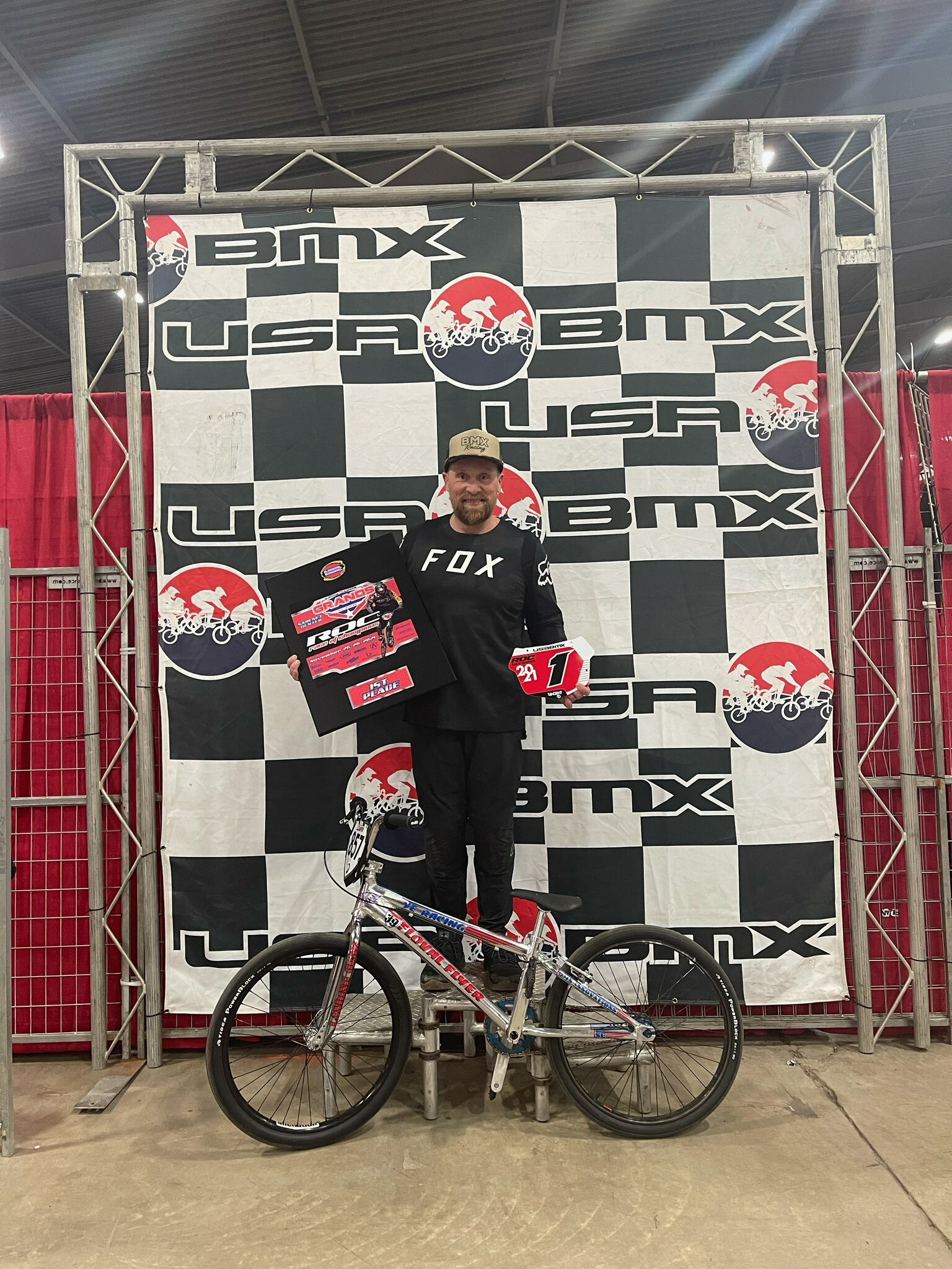 Eric Flagg of Hampton Bays won a pair of national titles at the BMX Grand Nationals in Tulsa, Oklahoma, the week of Thanksgiving.