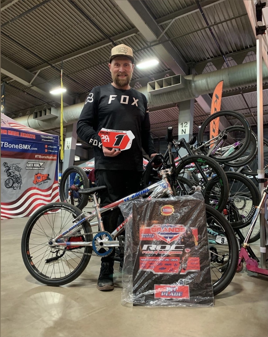 Eric Flagg of Hampton Bays won a pair of national titles at the BMX Grand Nationals in Tulsa, Oklahoma, the week of Thanksgiving.