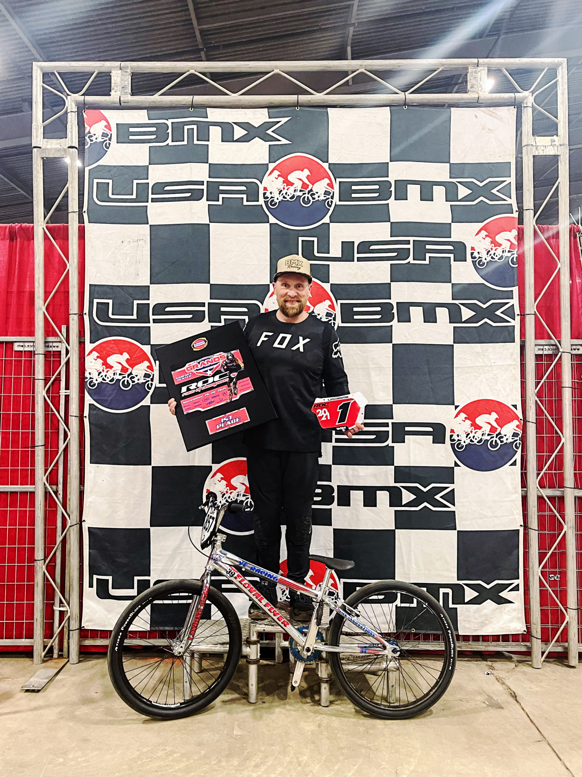 Eric Flagg of Hampton Bays won a pair of national titles at the BMX Grand Nationals in Tulsa, Oklahoma, the week of Thanksgiving.