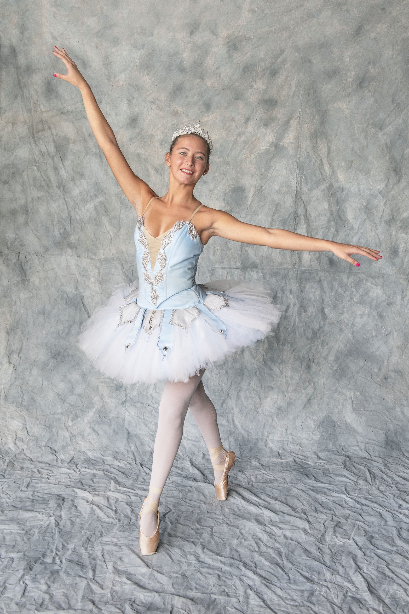 Hampton Ballet Theatre School senior Corrina Castillo will dance as the Snow Queen in this year's production of 