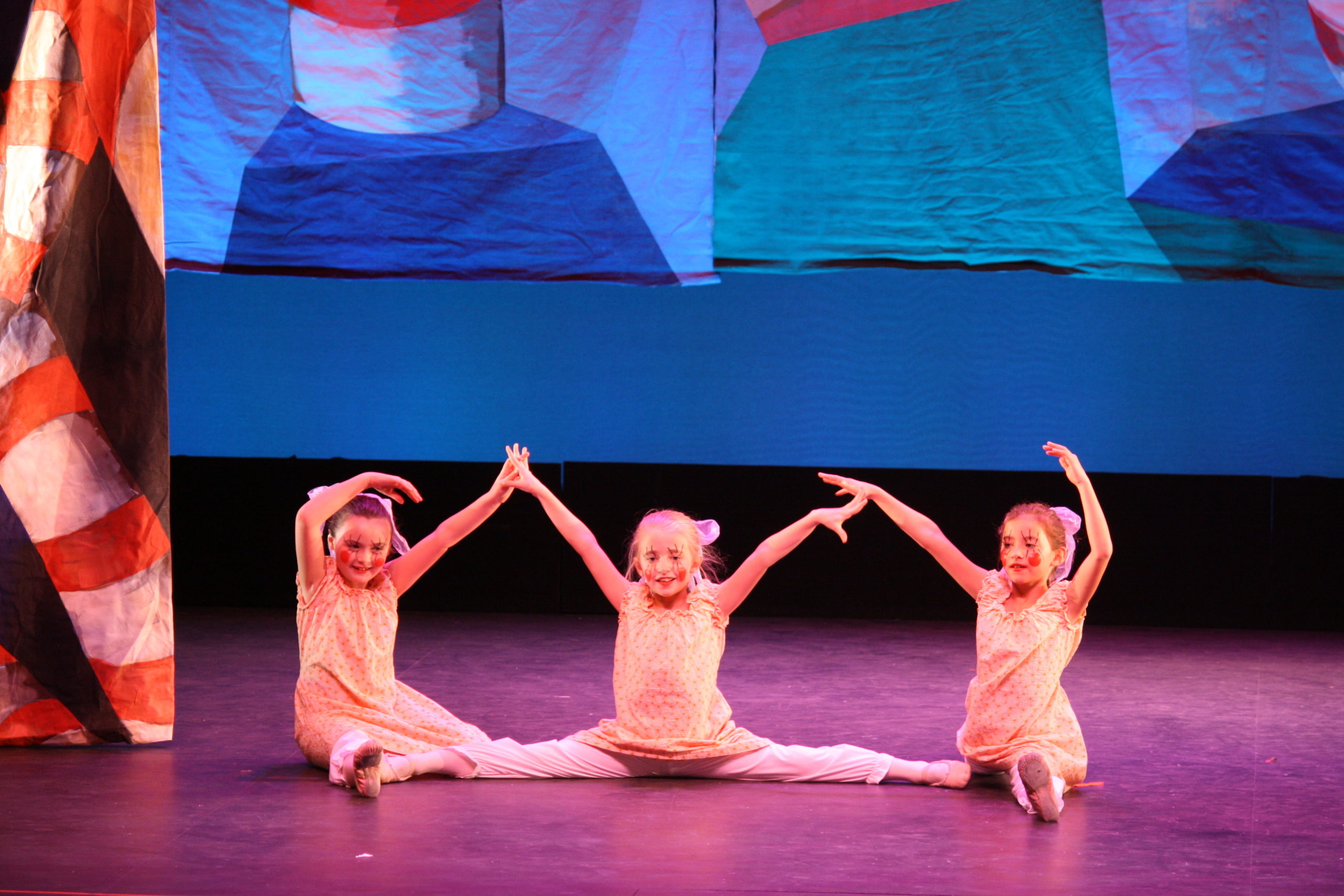 Sedona Silvera, Lauren Halsey and Corrina Castillo dance in a past Hampton Ballet Theatre School production of 