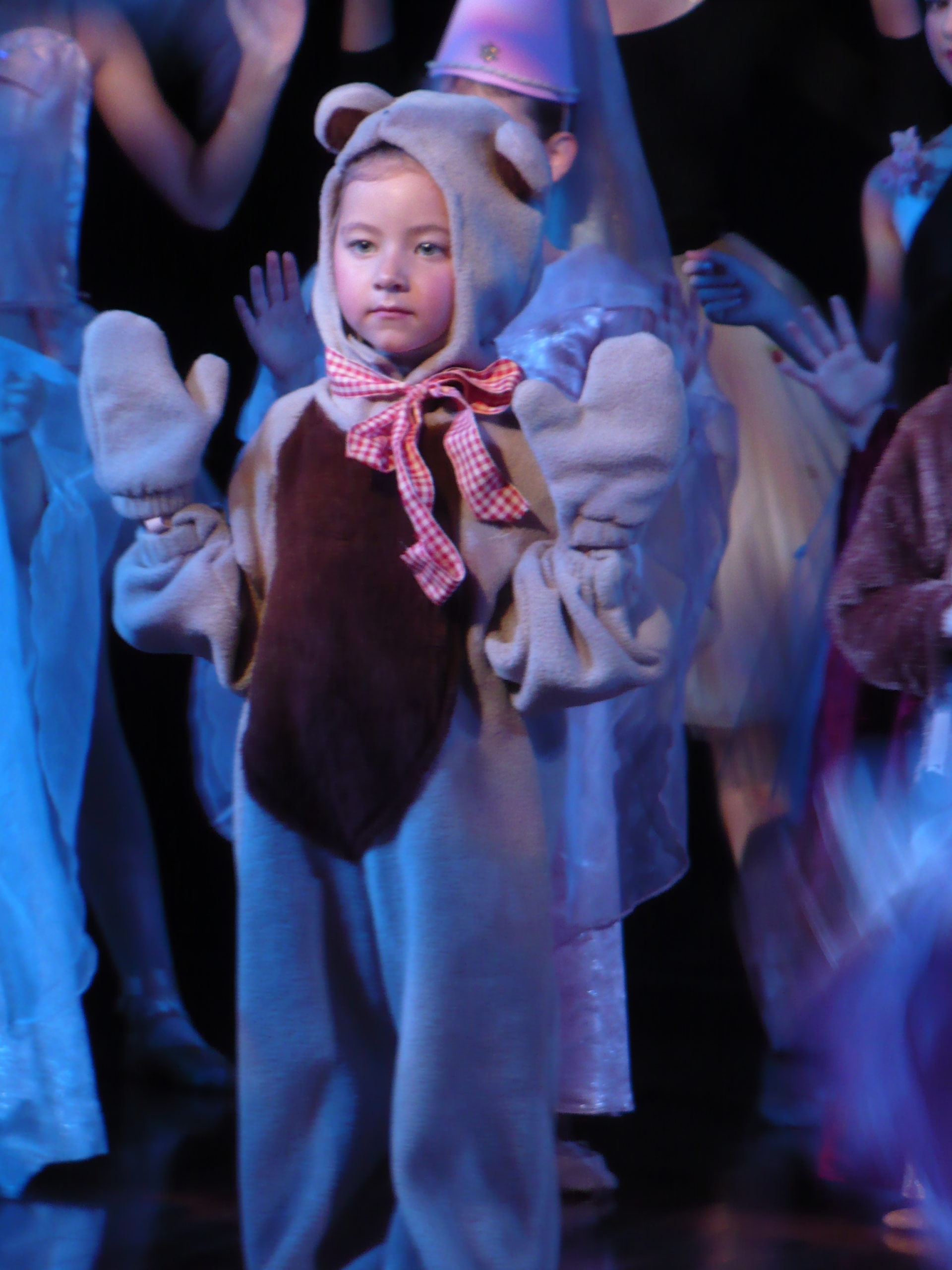 Corrina Castillo as a mouse in her first Hampton Ballet Theatre School production of 