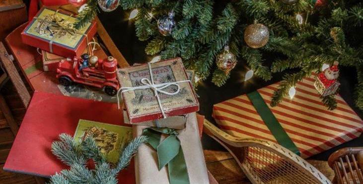 Victorian Christmas at the Thomas & Mary Nimmo Moran Studio in East Hampton.