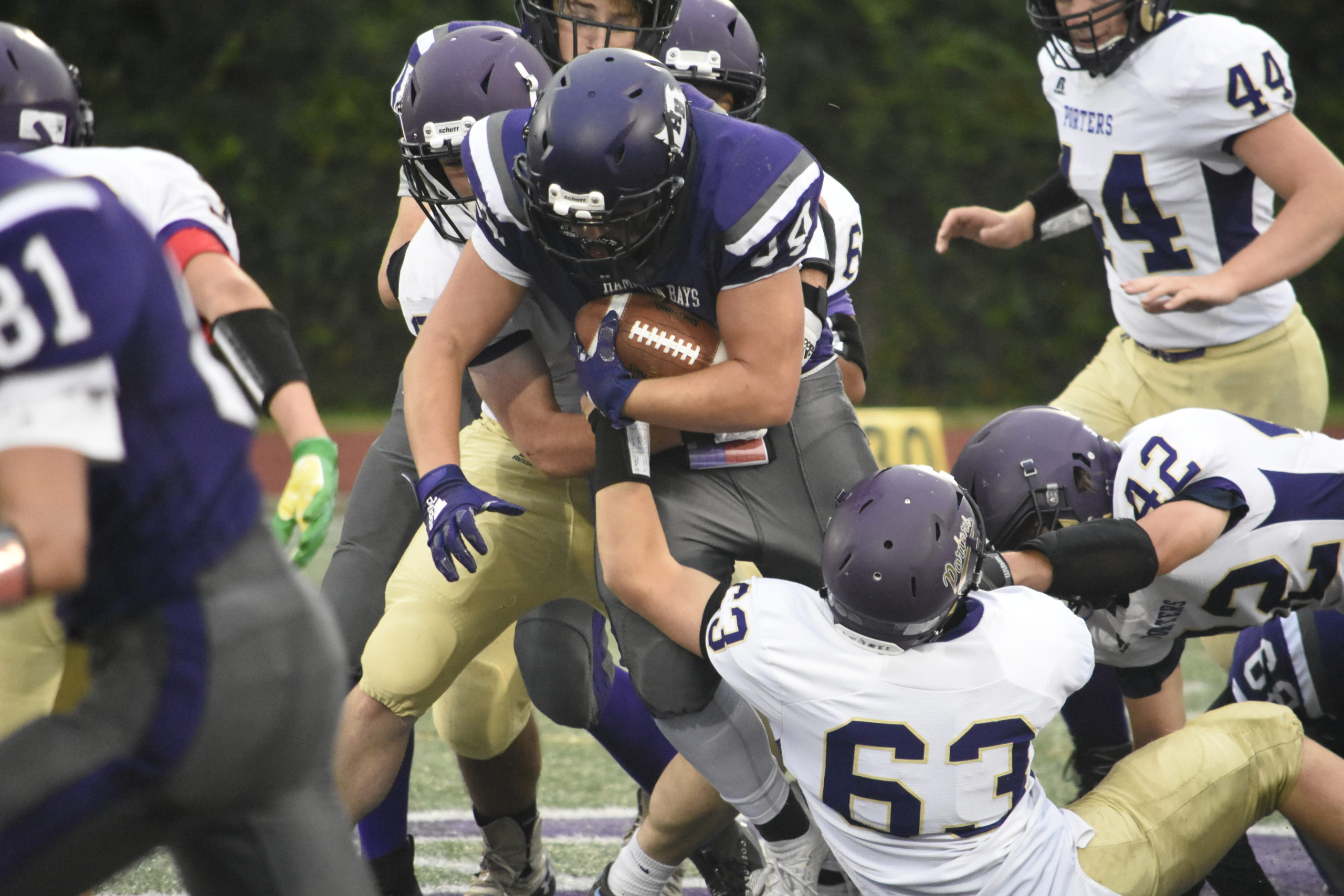 Cooper Shay was an All-County football player for the Baymen this past fall.