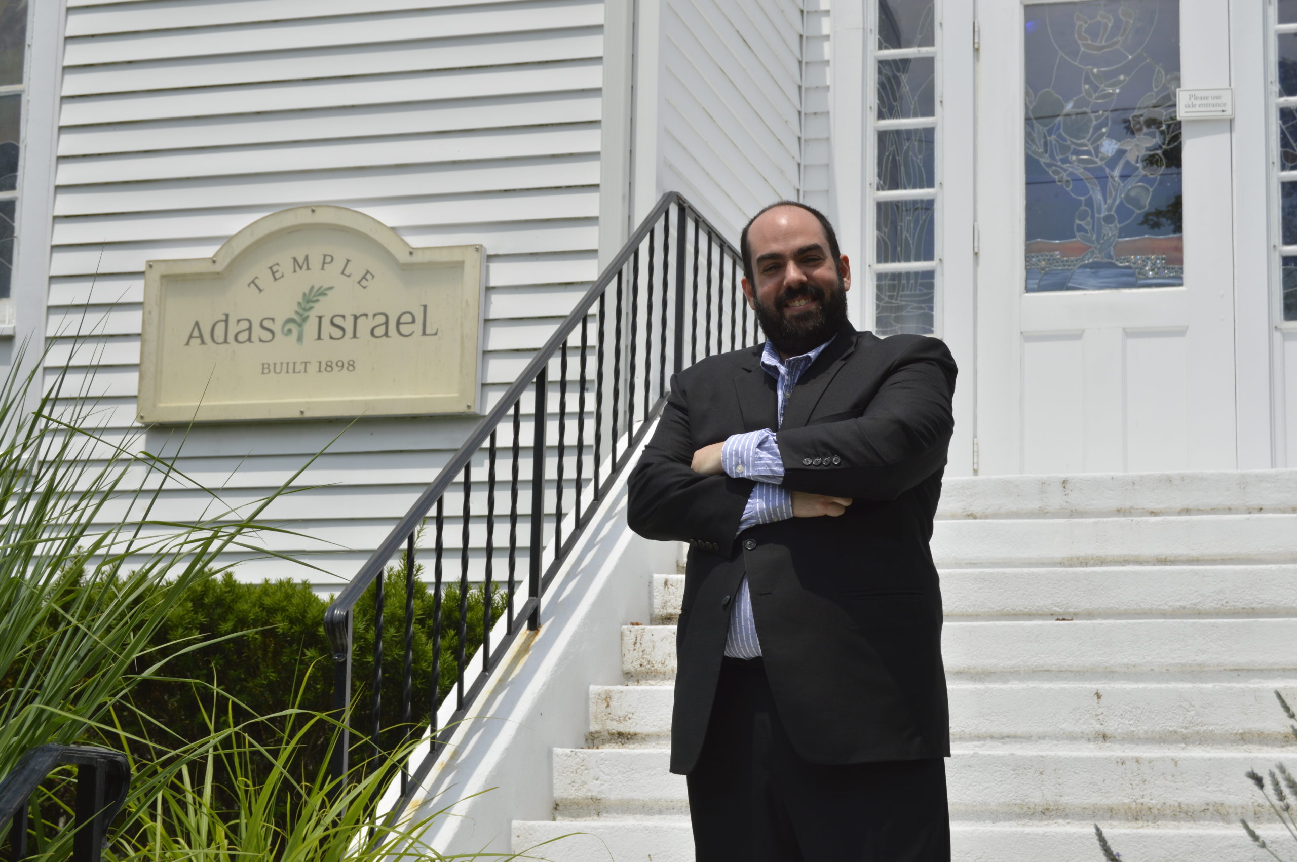 Rabbi Dan Geffen from Temple Adas Israel in Sag Harbor.