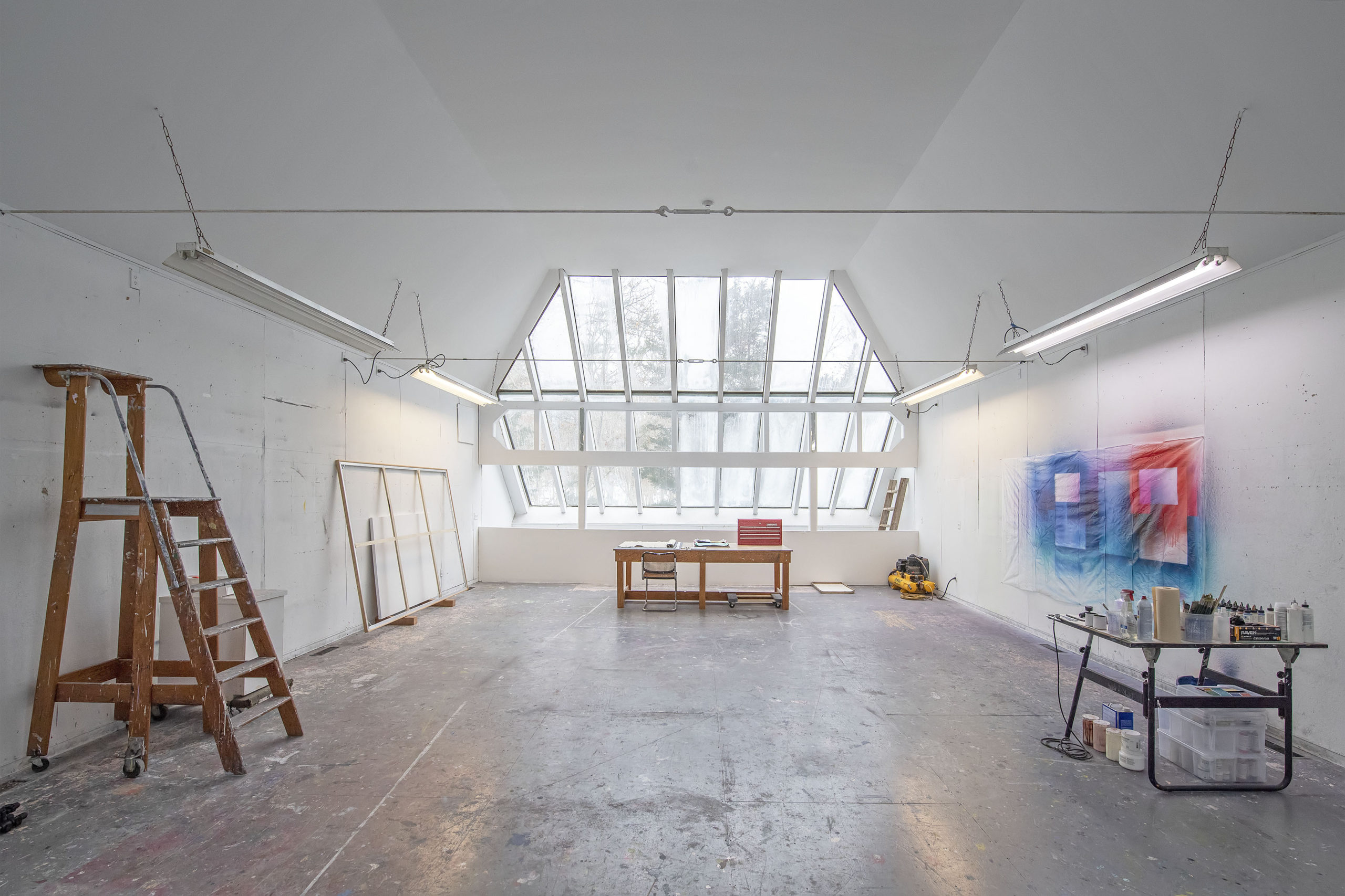 Inside the East Hampton studio where abstract expressionist Elaine de Kooning once worked.