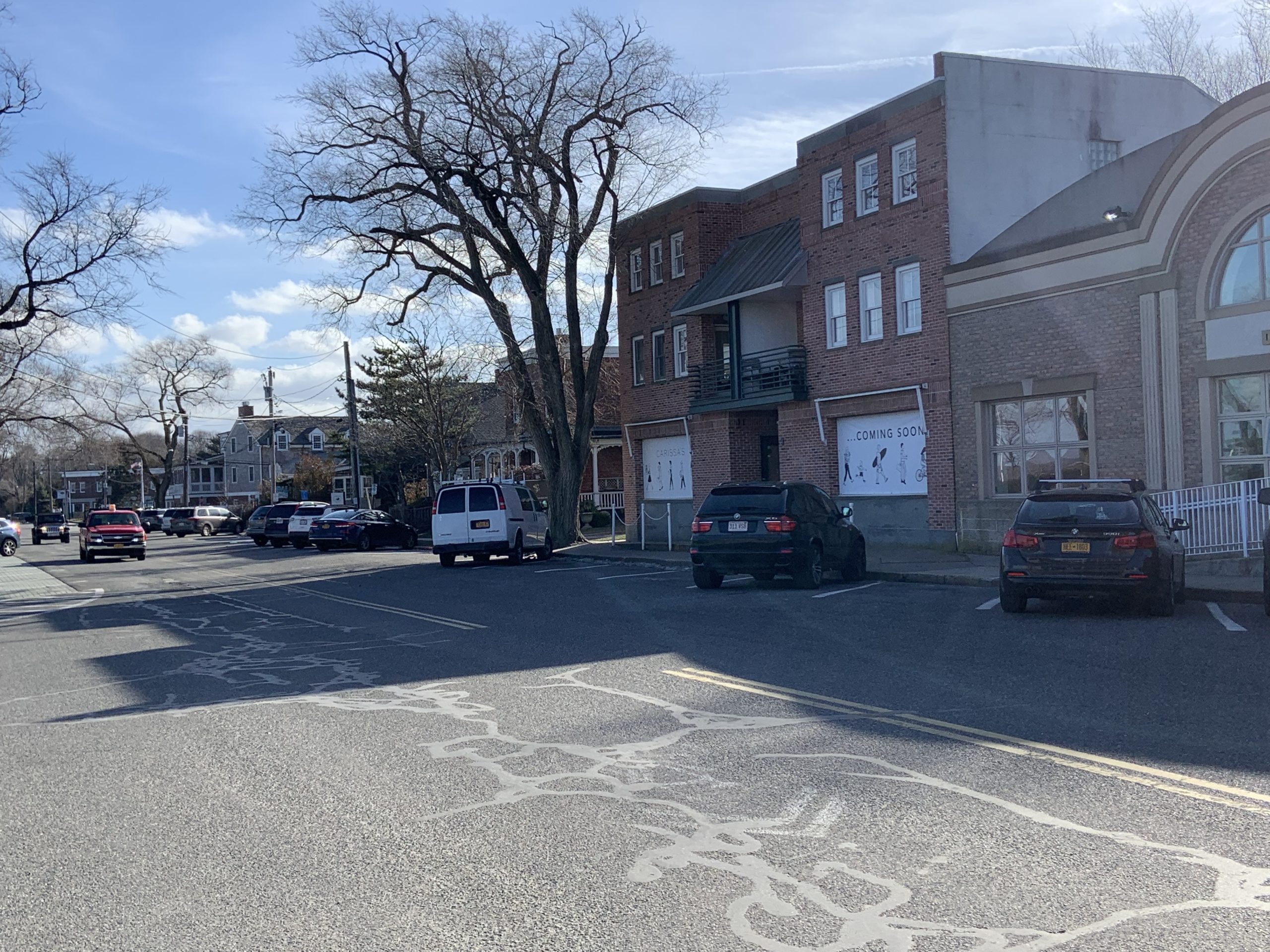 Members of Save Sag Harbor asked the Village Board to hold off on adopting waterfront code changes until it added new restrictions to limit new construction to two stories along the south side of Bay Street.  As the law stands, 3-story buildings, like the former Bagel Buoy, would be allowed, provided third-floor setbacks were followed. STEPHEN J. KOTZ