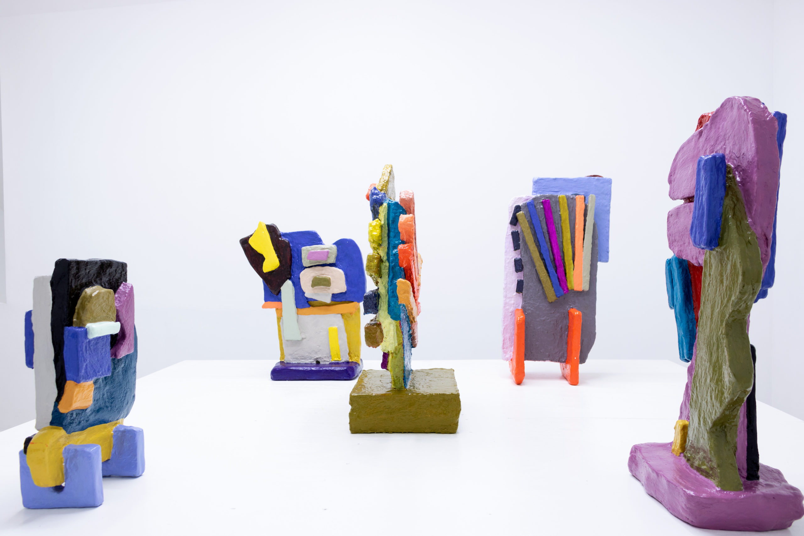 Installation view of Megan Reed's exhibition 