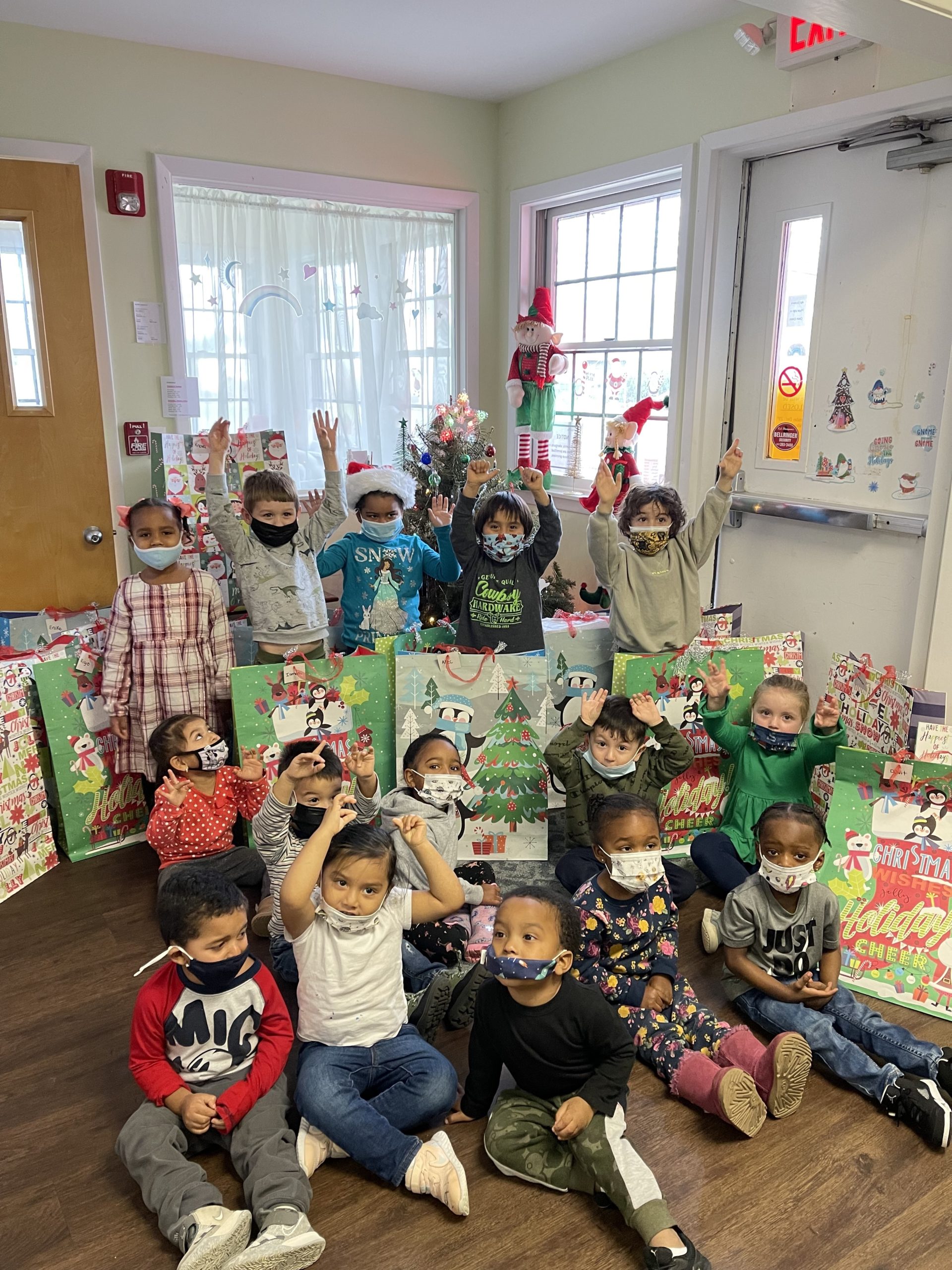Brianna Ottati, a Douglas Elliman agent, organized a personalized holiday drive for the children at Southampton Day Care Center.