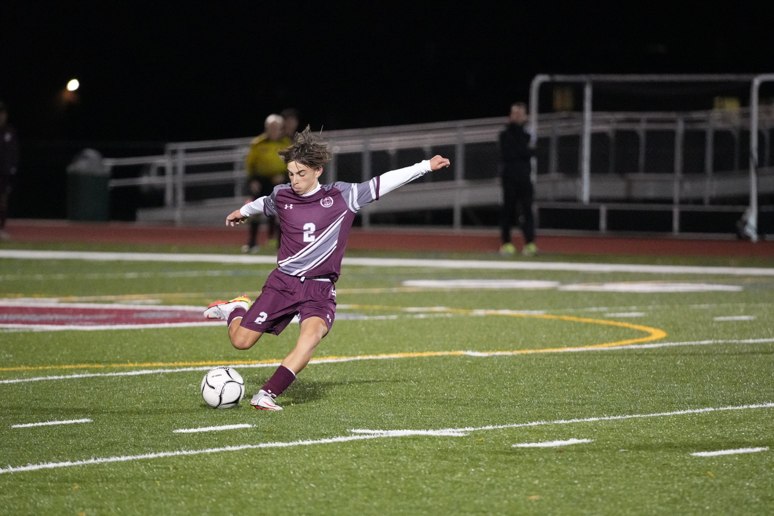 Christopher Sullivan is the youngest All-State selection in Southampton boys soccer history.
