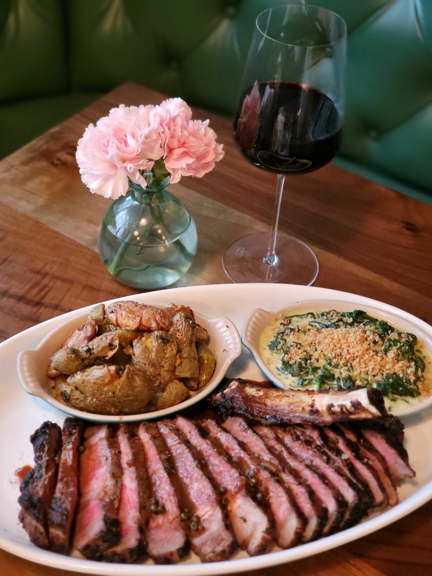 Steak for two is a Friday special at Main Street Tavern.