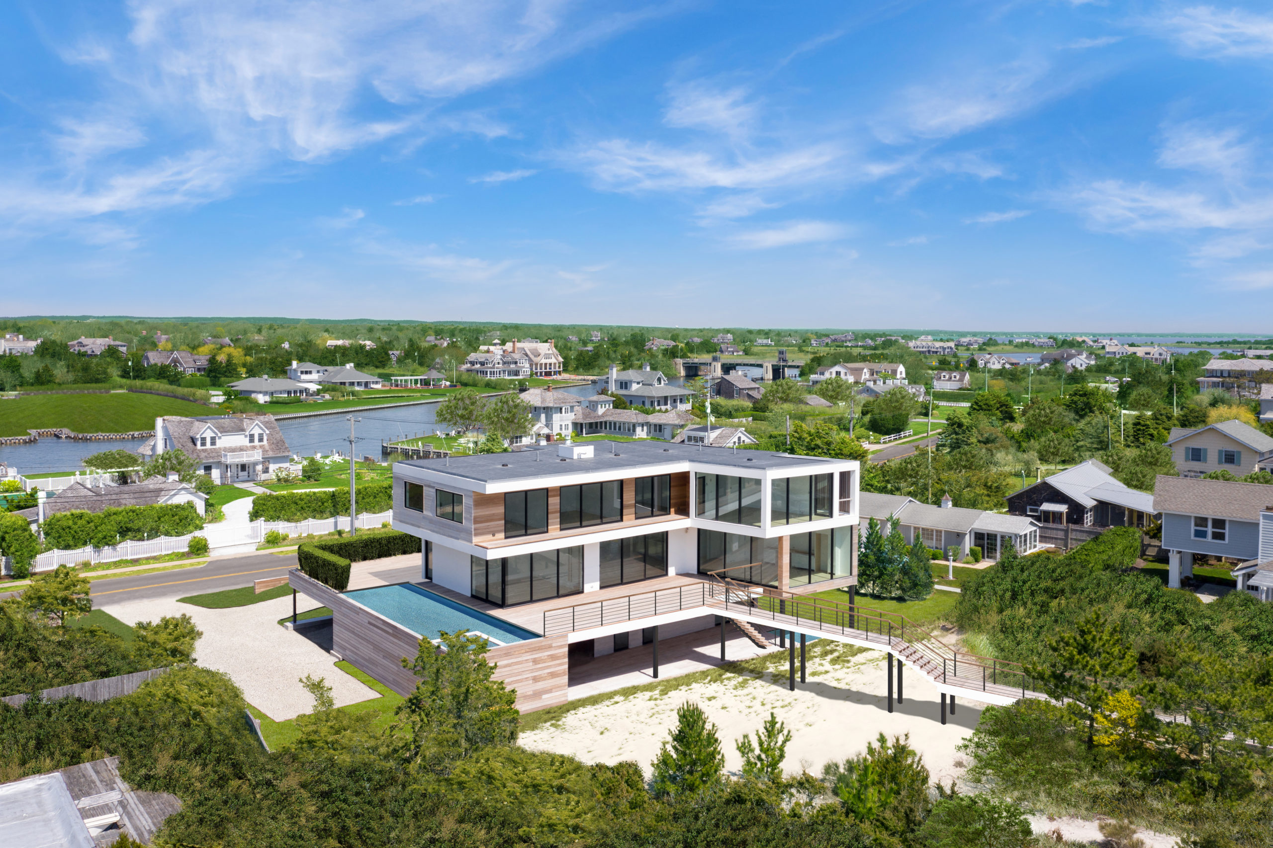 90 Dune Road, Quogue. COURTESY BESPOKE