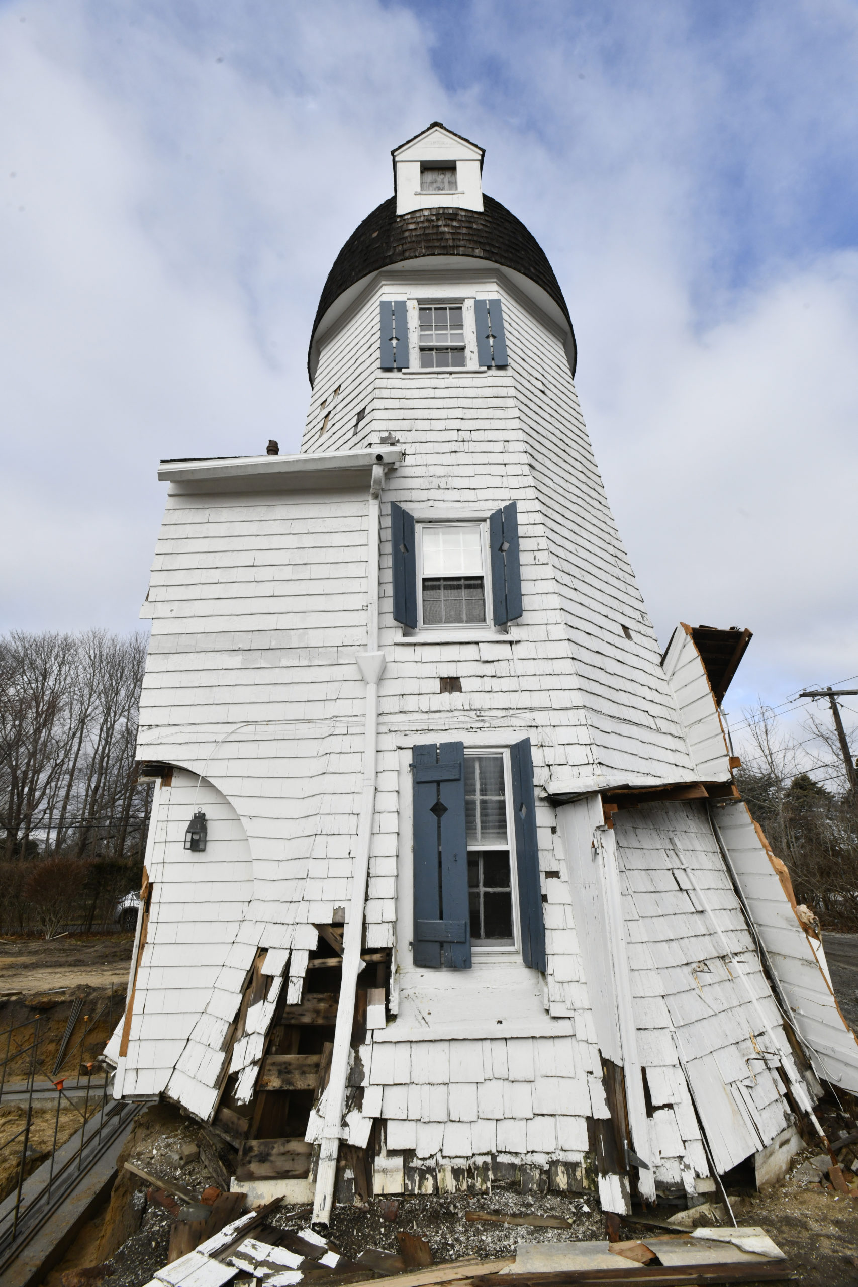 The south side of the windmill.  DANA SHAW