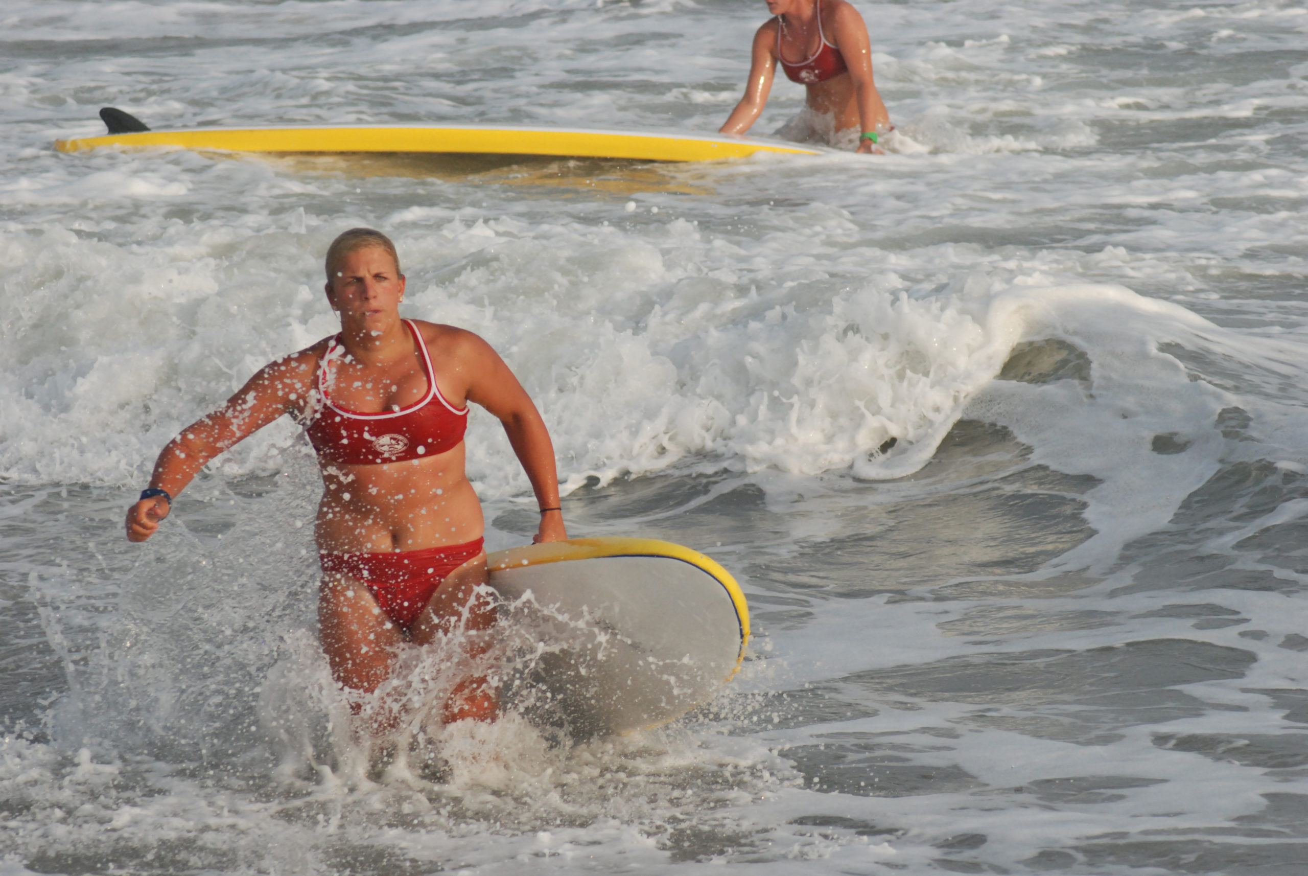 Ciara McKeon at a lifeguard competition in July of 2013.