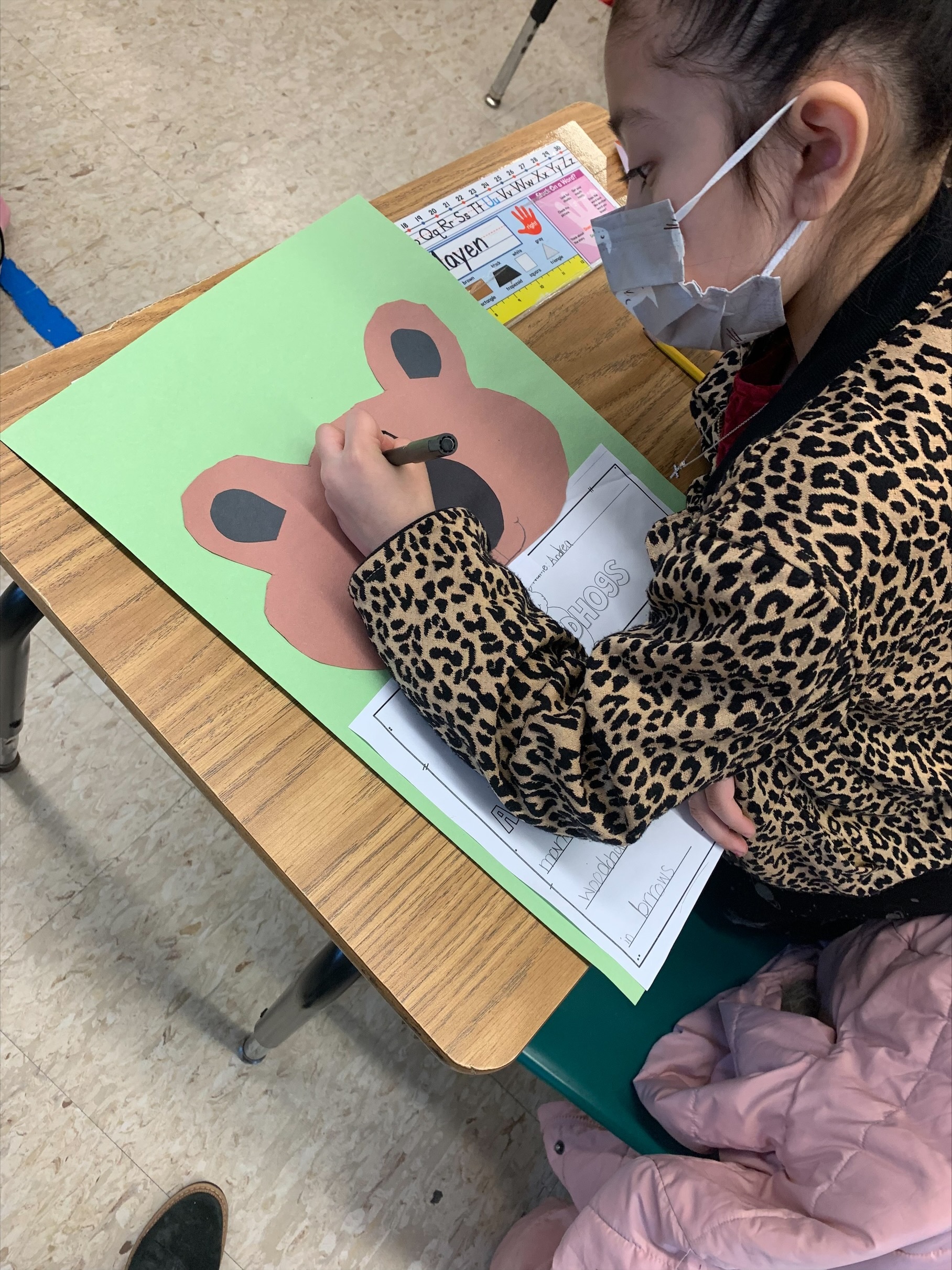 Second-graders in Lauren Mikelinich's and Elizabeth Scott’s class at Hampton Bays Elementary School celebrated Groundhog Day on February 2. They used educational websites  to learn about groundhogs. They also made predictions on whether there will be six more weeks of winter based on the groundhog seeing his shadow.