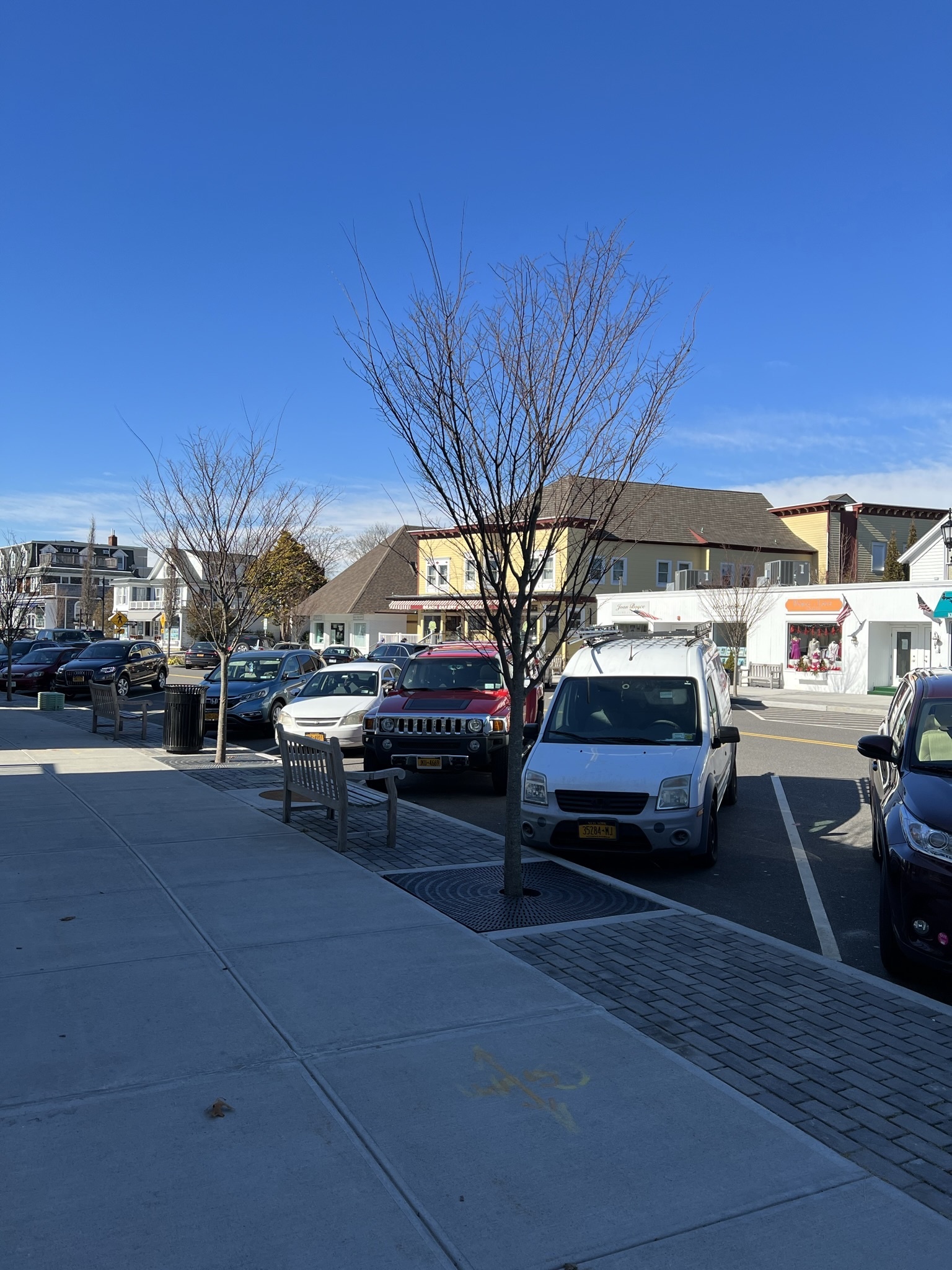 Westhampton Beach Village Police will be testing a new electronic parking ticket system on Main Street this summer. BILL SUTTON