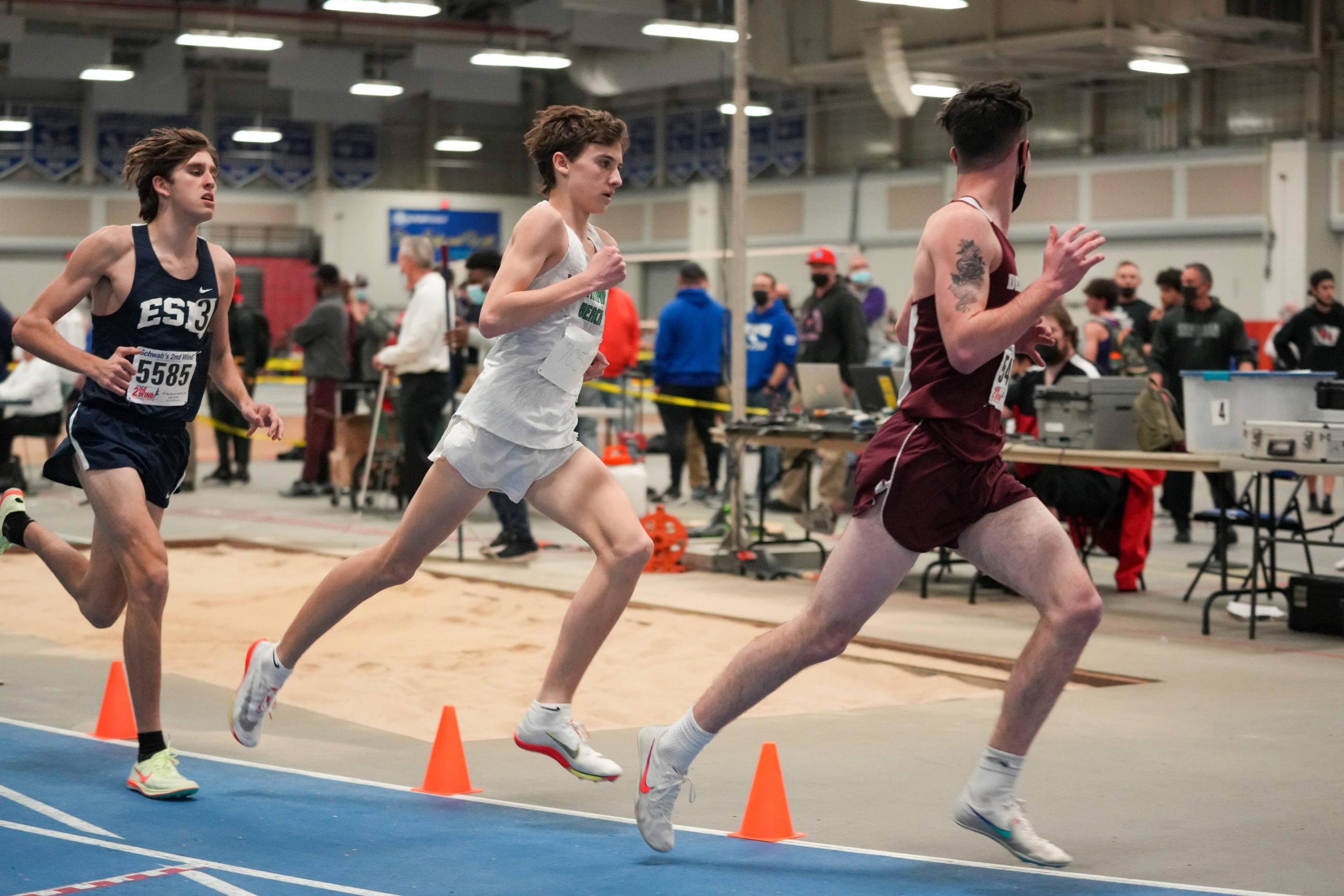 Westhampton Beach junior Trevor Hayes qualified for states in the 1,600-meter race.