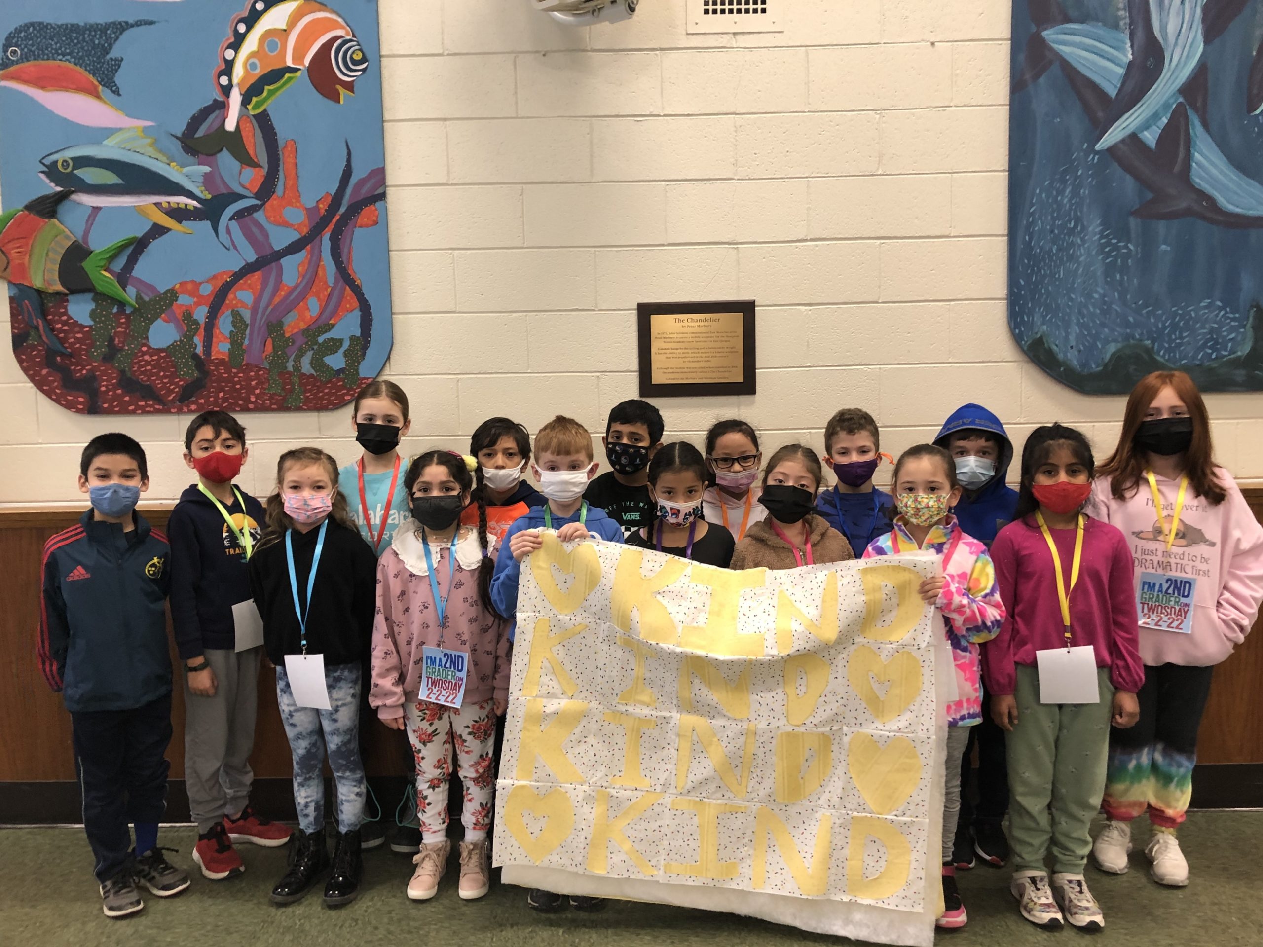 Westhampton Beach Elementary School students are sewing kindness quilts as part of a fundraiser for the St. Jude Experimenting, Prototyping, Inventing and Creating Challenge.