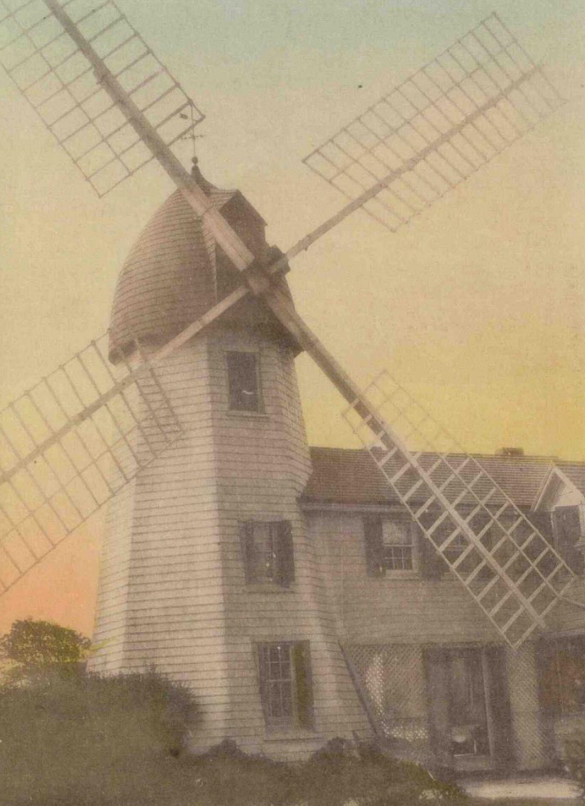 The windmill some time in the 1920s.