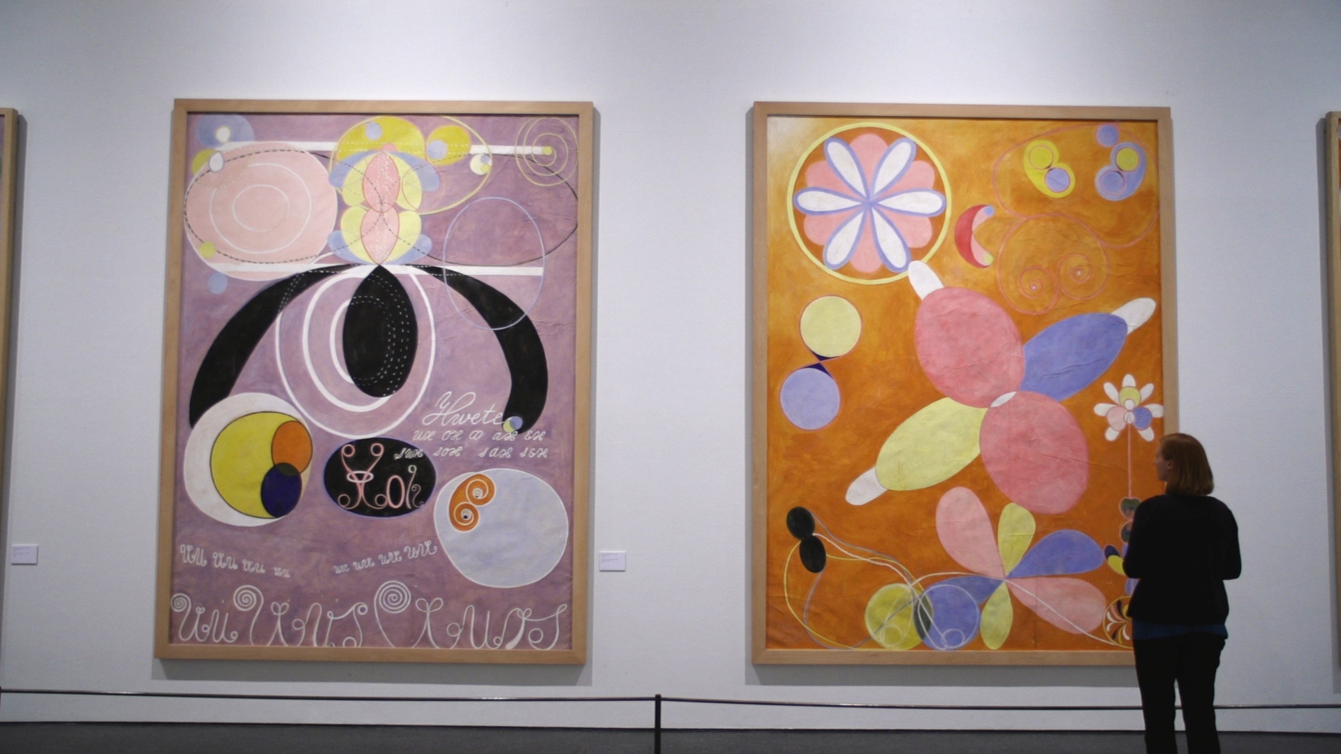 An image from Halina Dryschka's film “Beyond the Visible: Hilma af Klint.”