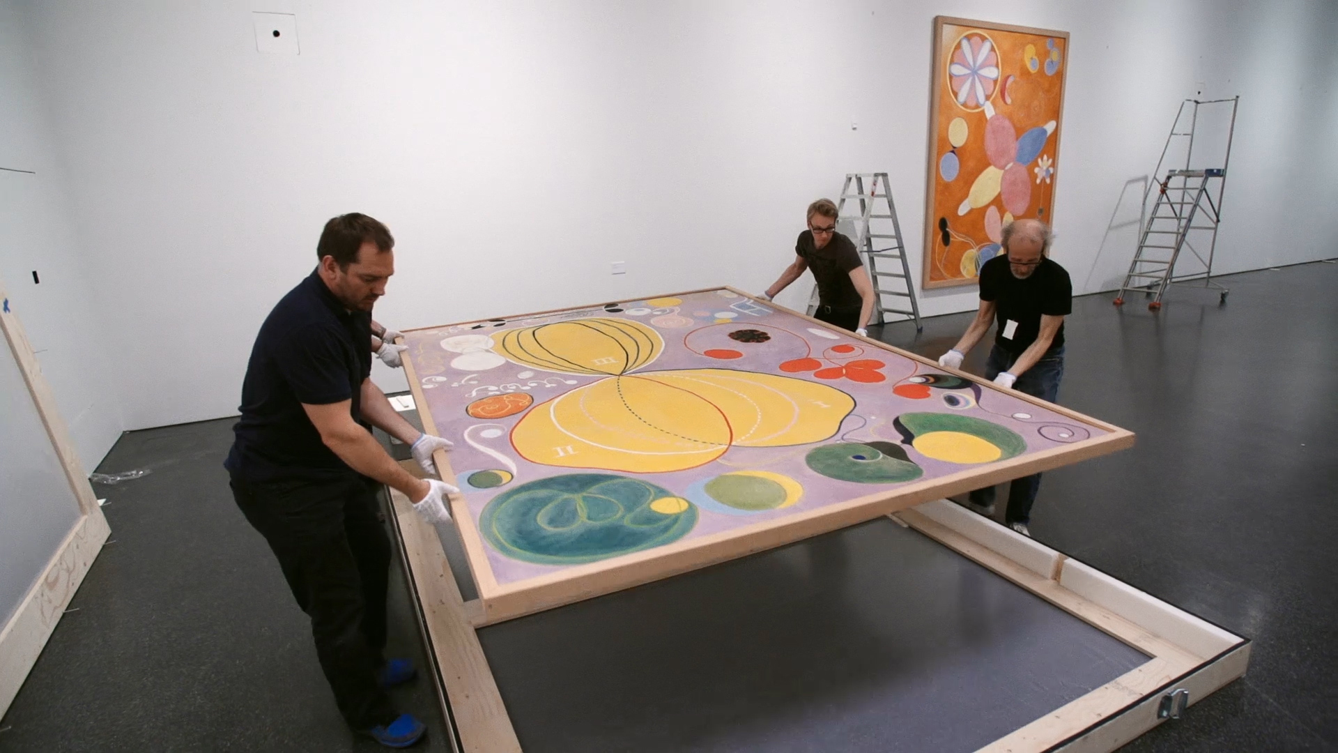 An image from Halina Dryschka's film “Beyond the Visible: Hilma af Klint.”