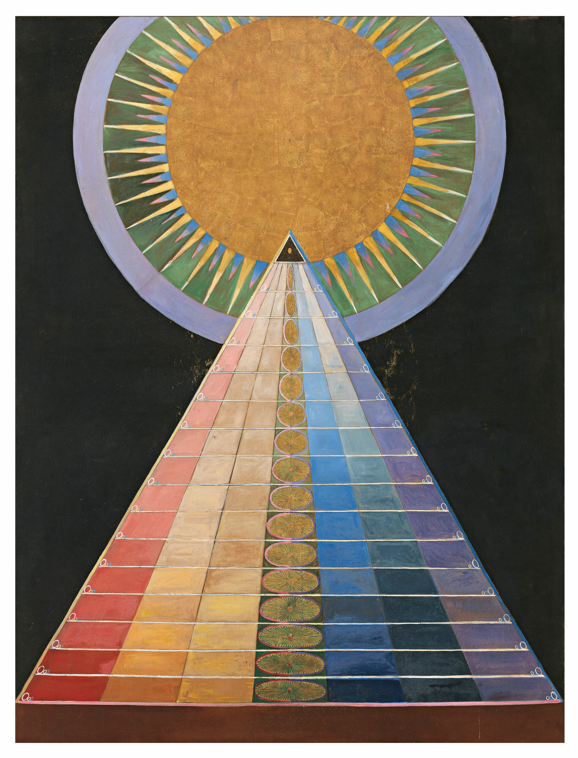 An image from Halina Dryschka's film “Beyond the Visible: Hilma af Klint.”