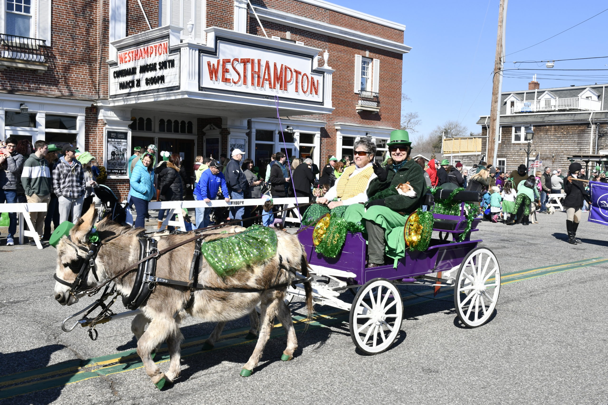 The Westhampton Beach St. Patrick's Day parade has been postponed until April 2.  DANA SHAW