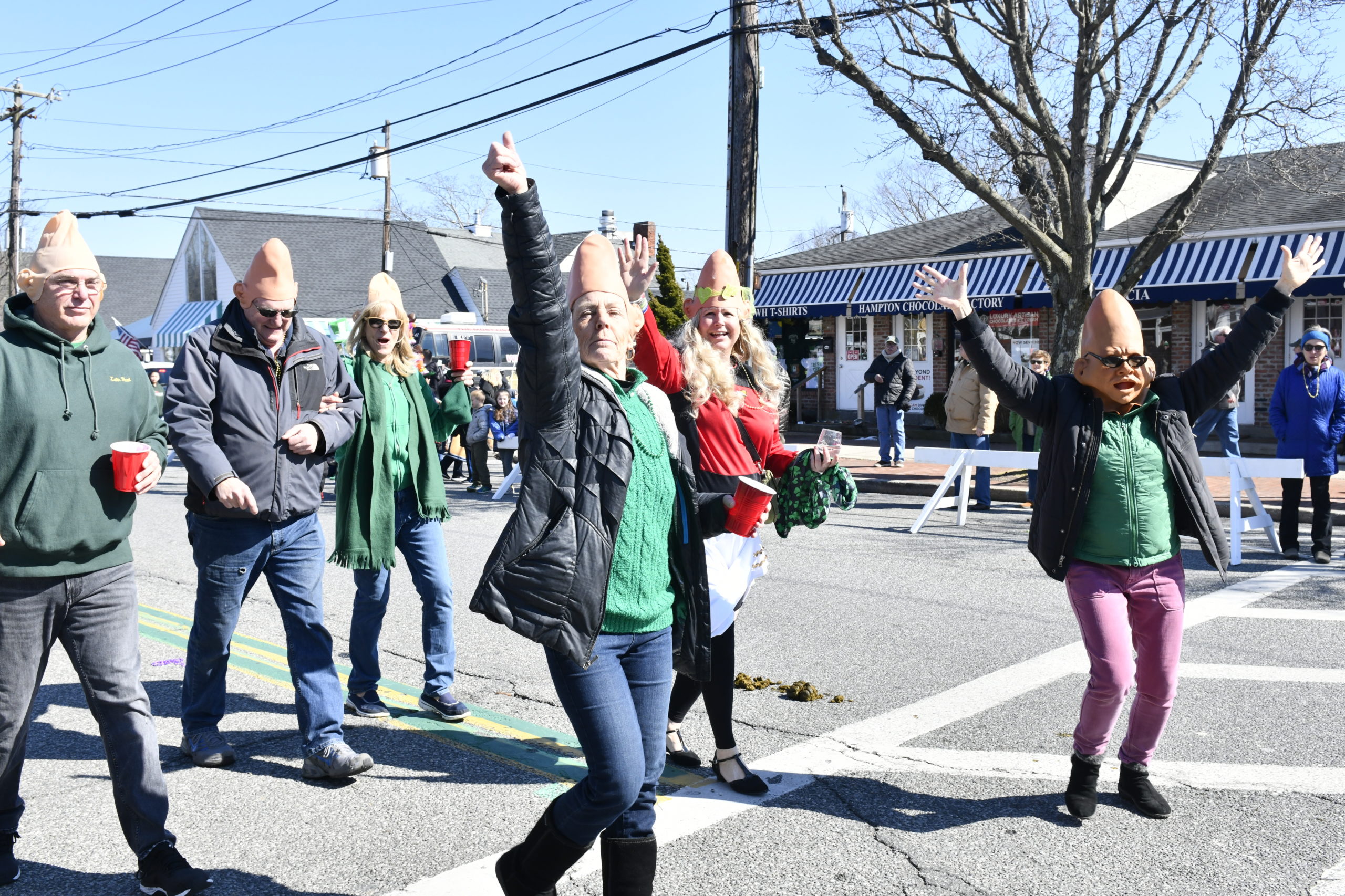 The Westhampton Beach St. Patrick's Day parade has been postponed until April 2.  DANA SHAW