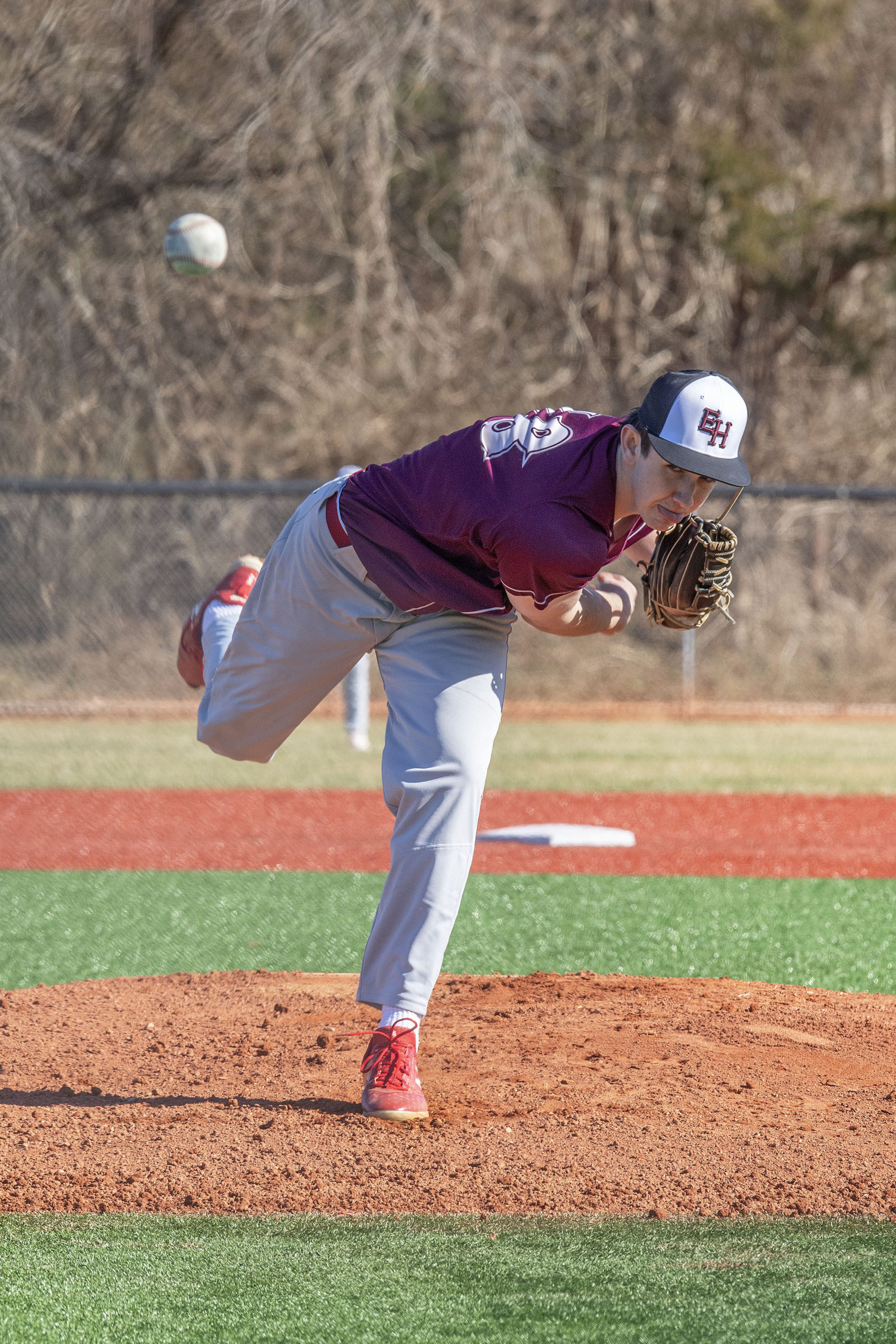 Colin Ruddy is expected to be one of the top pitchers in Suffolk County this season.   MICHAEL HELLER