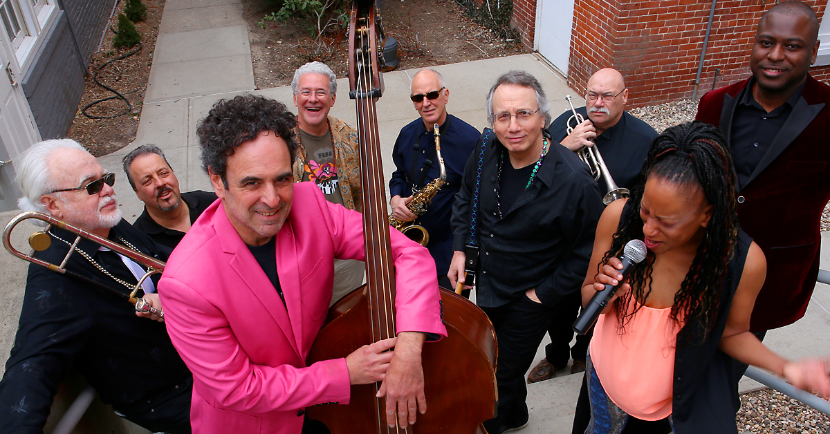 Joe Lauro and the HooDoo Loungers. COURTESY SUFFOLK THEATER