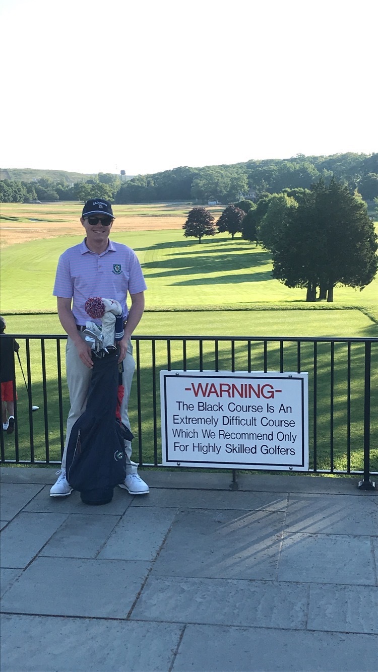 Noah Sparrow at Bethpage Black.