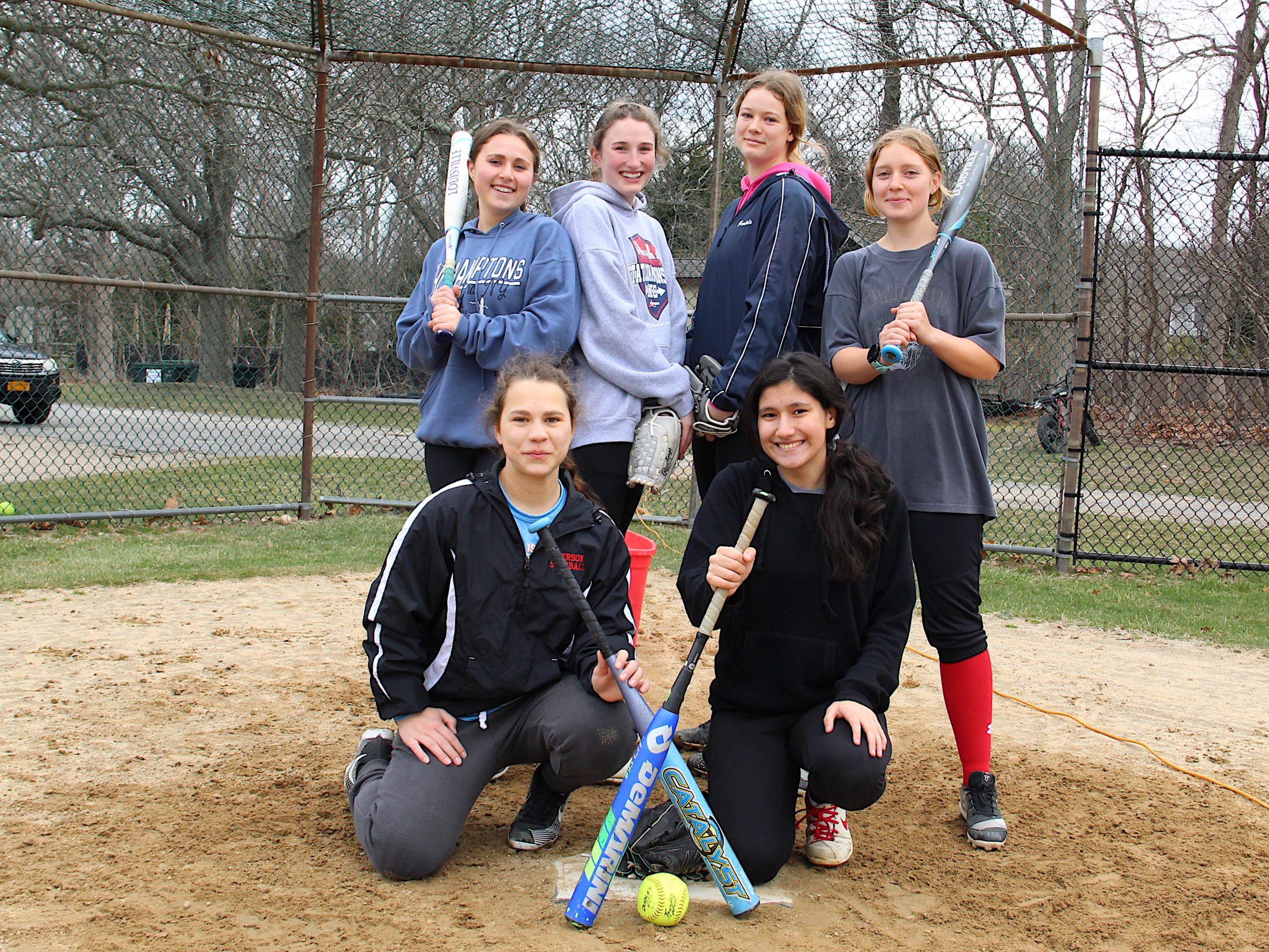 Pierson's returning players include, from top left, Micky Wilson, Abby Sherwood, Fionnuala Goodale and Hannah Ramundo; from bottom left, Ashley Weatherwax and Ava Garabedian.   KYRIL BROMLEY