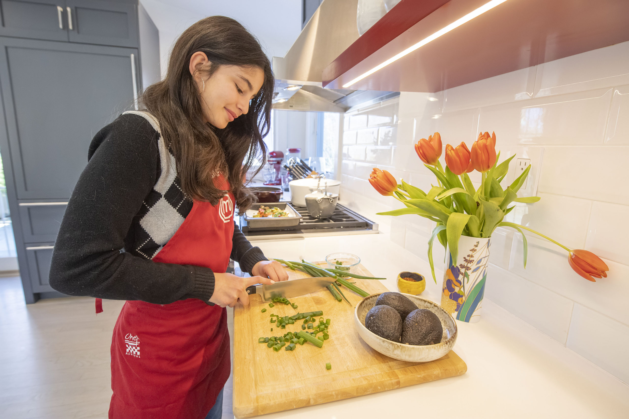 Eva Achuthan-Kozar, an eighth-grader at the Hayground School, was a contestant on the TV show Masterchef Junior, which will premier on Fox on March 17.