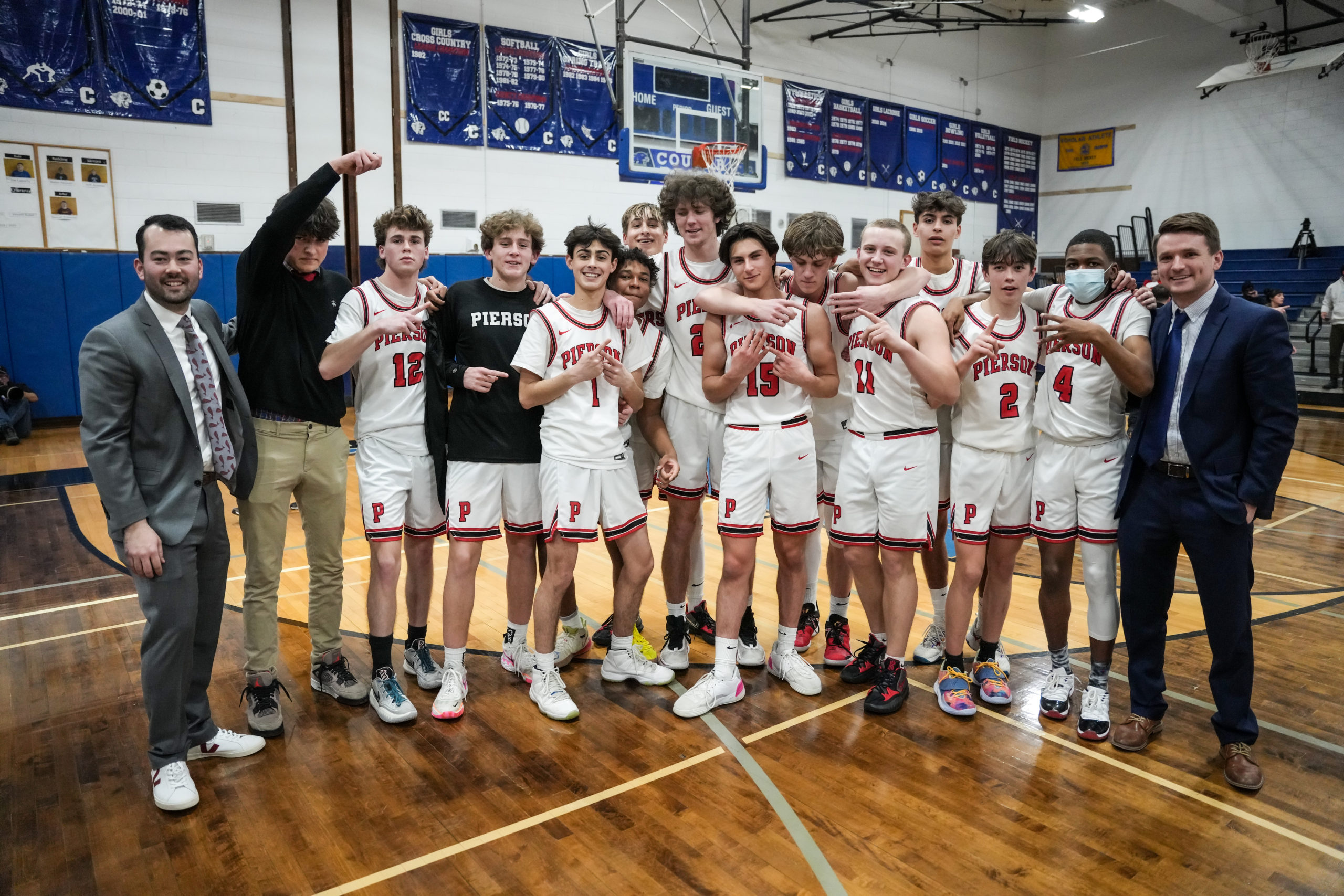 The Pierson boys basketball team won its first Long Island Class C Championship since 1978 after defeating Carle Place, 55-51, on Wednesday.   RON ESPOSITO