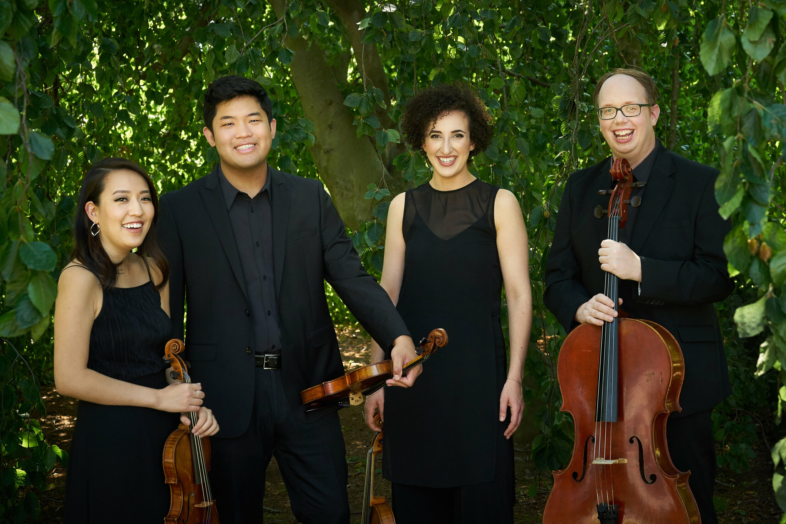 Verona Quartet: Dorothy Ro, violin; Jonathan One, violin; Abigail Rojansky, viola; Jonathan Dormand, cello. KAUPO KIKKAS
