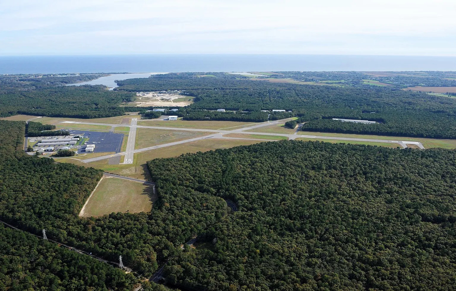 East Hampton Airport.