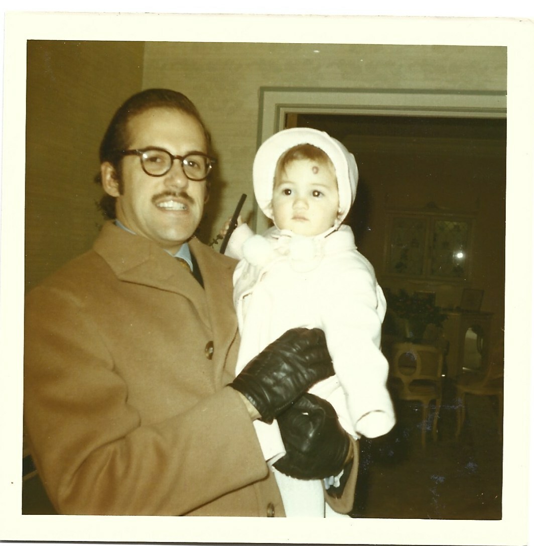 Adelaide Mestre as an infant with her late father, pianist Luis Enrique Mestre. COURTESY ADELAIDE MESTRE