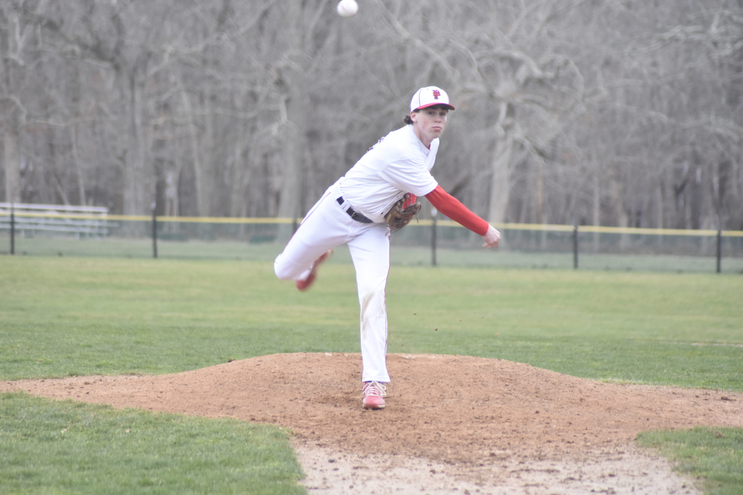 Dan Labrozzi didn't allow a hit until the fourth inning on Friday.    DREW BUDD