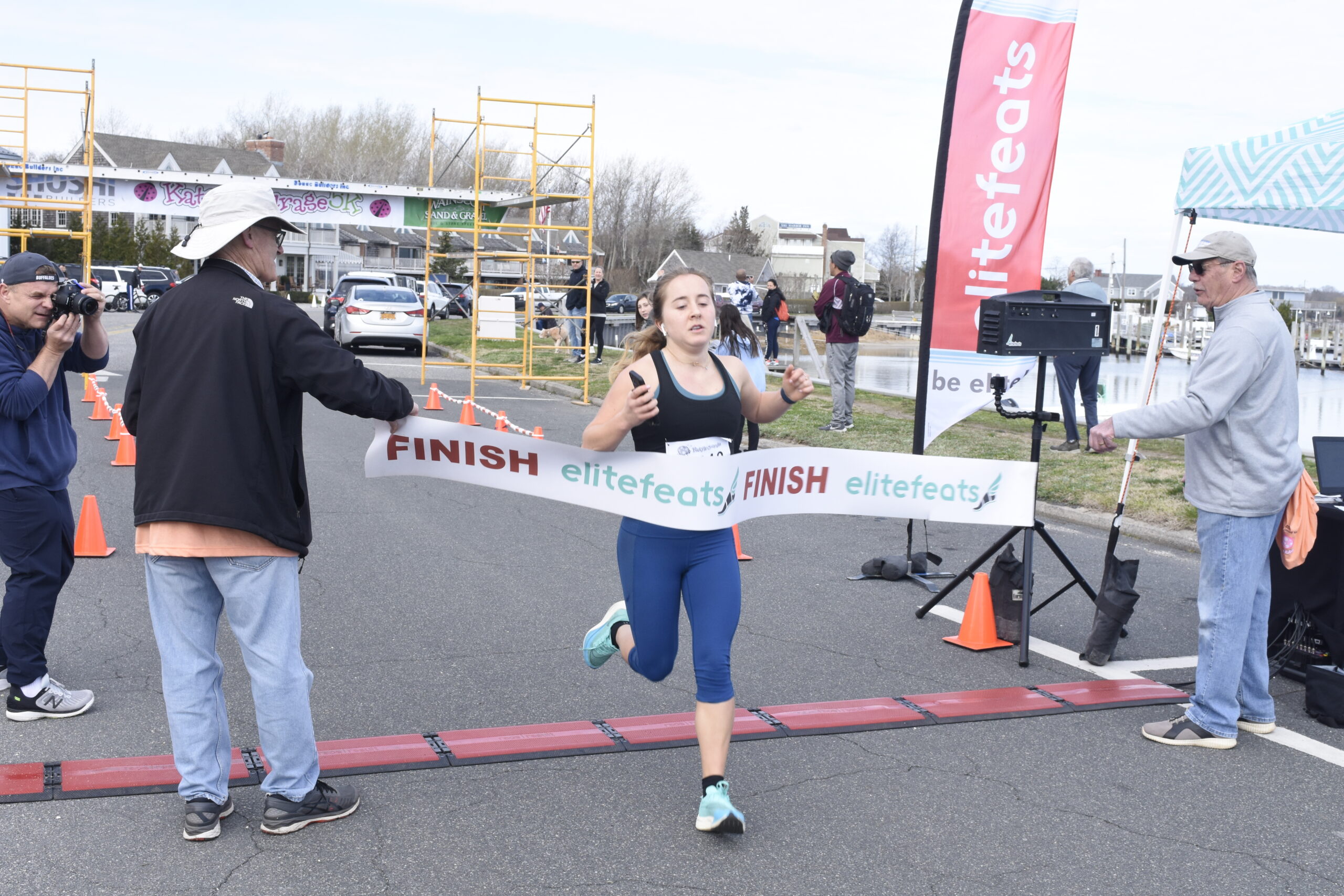 Alyssa Bahel was the female champion of Saturday's race.    DREW BUDD