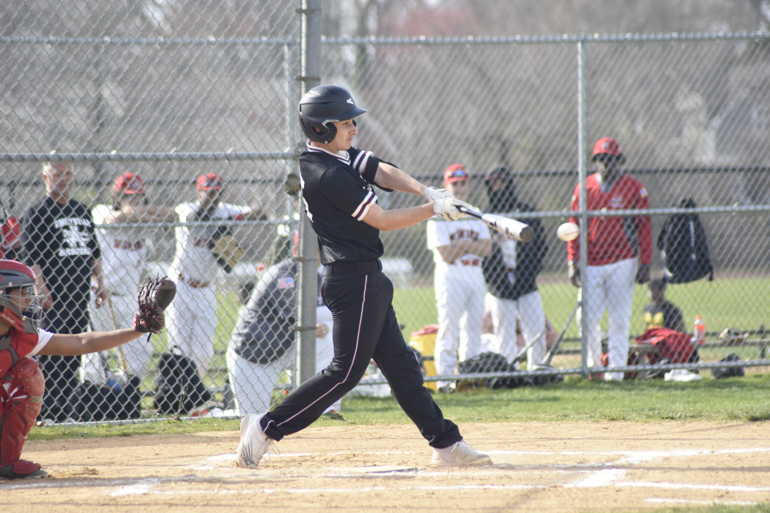 Bonacker Nico Horan-Puglia singles to left field.   DREW BUDD