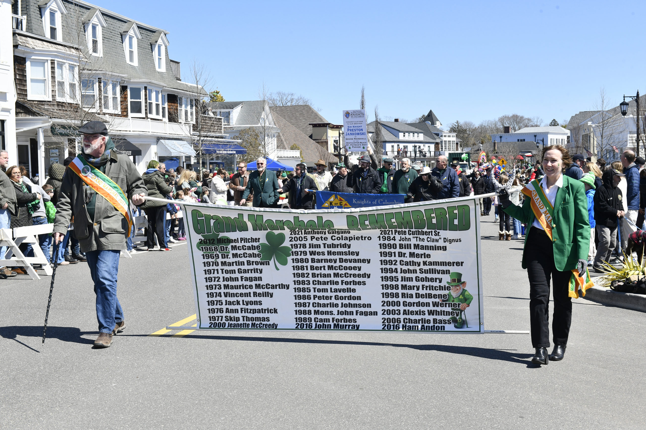 In remembrance of past grand marshals.