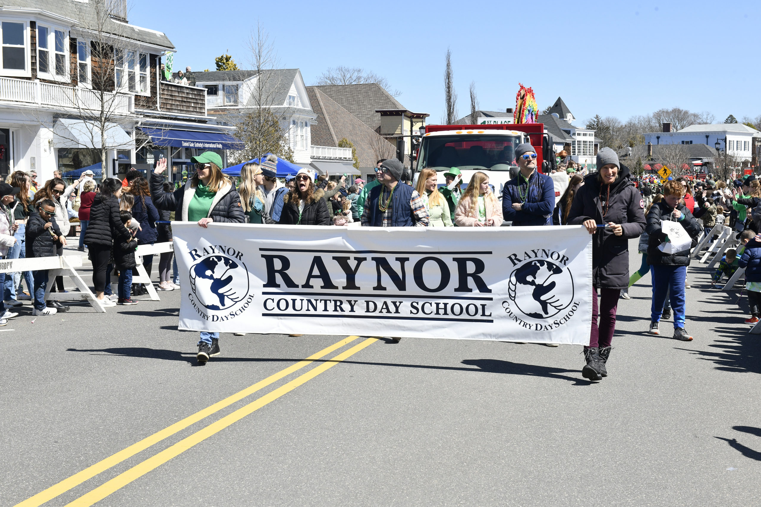 The Raynor Country Day School float.