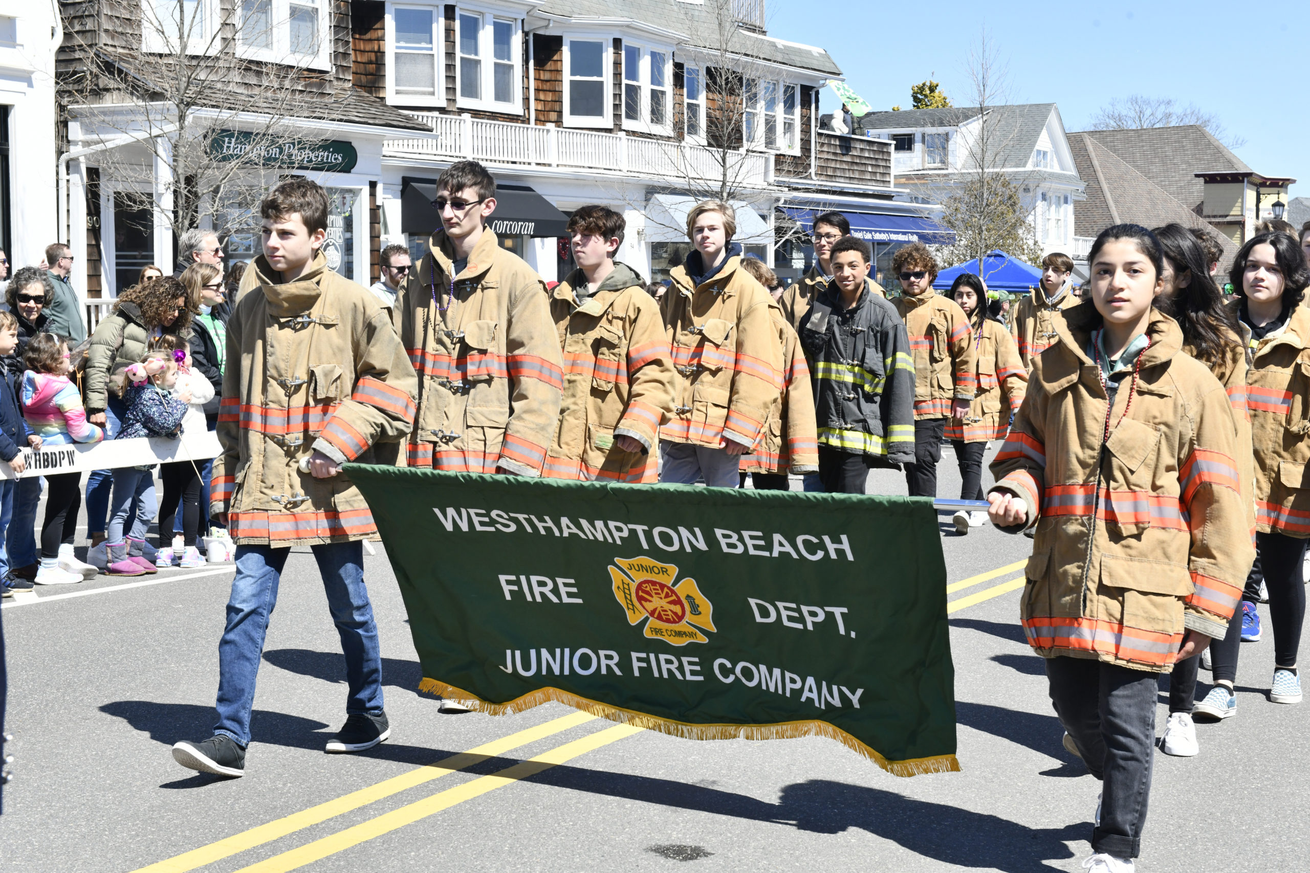 The Westhampton Beach Fire Department Juniors.