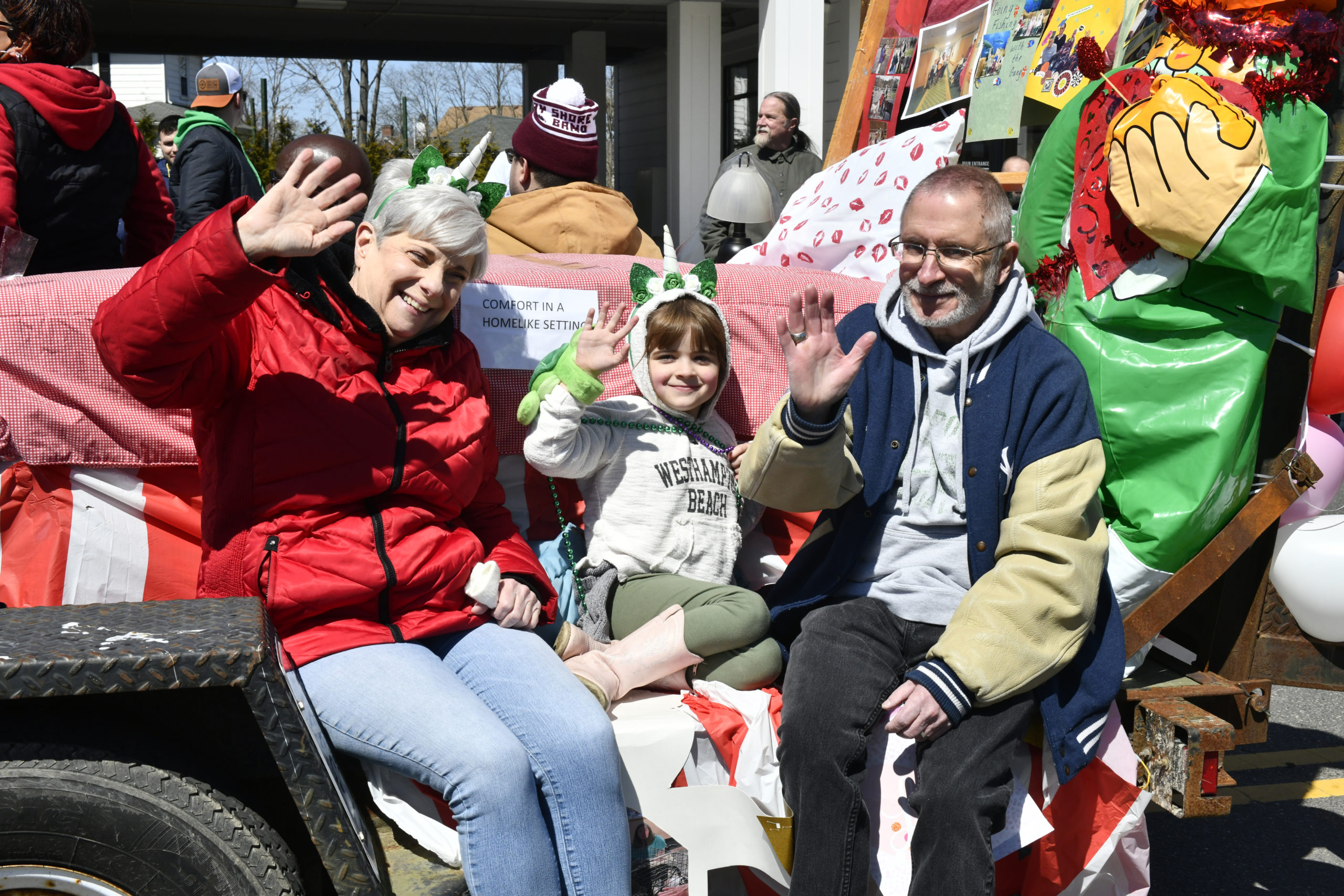 The Westhampton Care Center float.