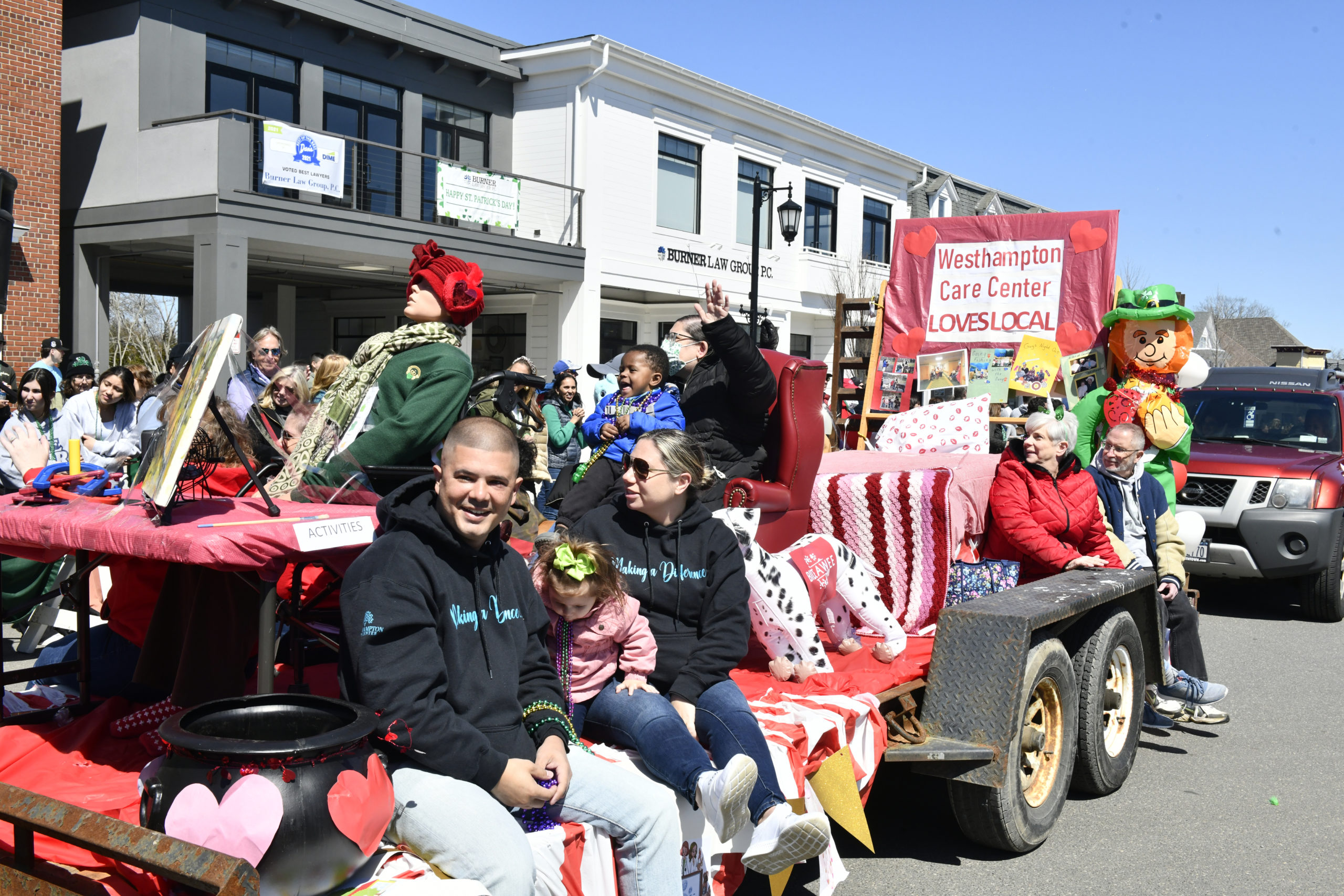 The Westhampton Care Center float.