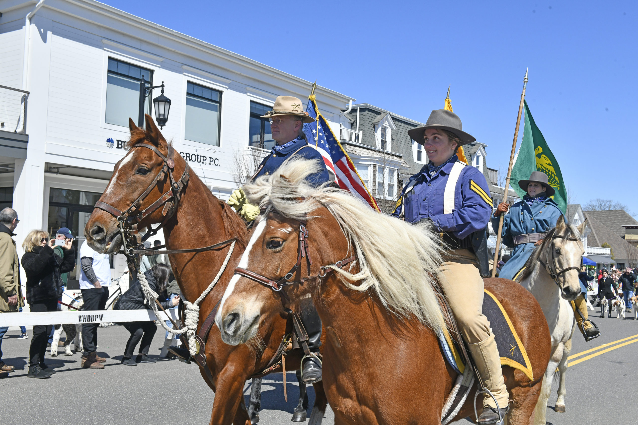 The 2022 Westhampton Beach St. Patrick's Day parade.