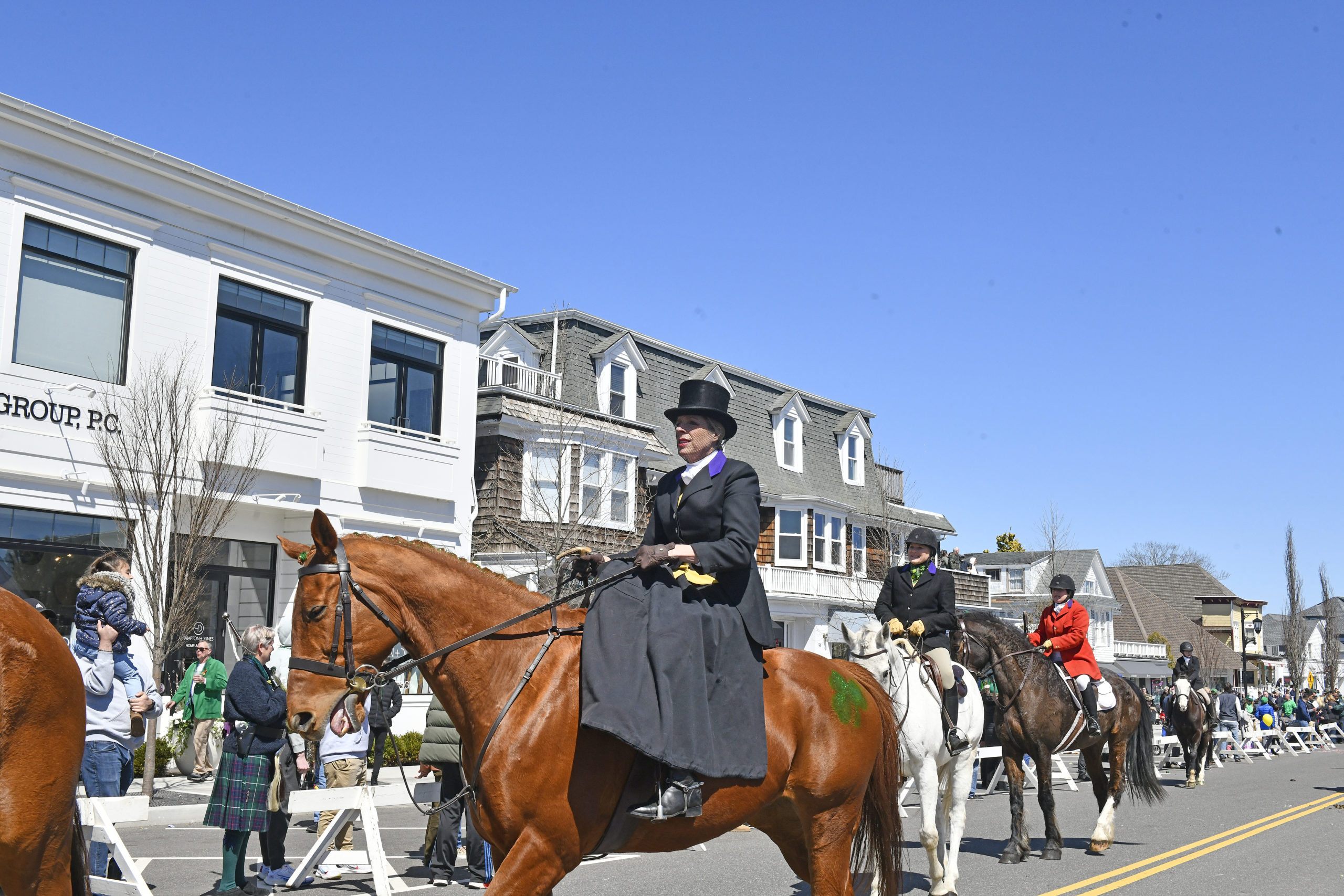 The 2022 Westhampton Beach St. Patrick's Day parade.